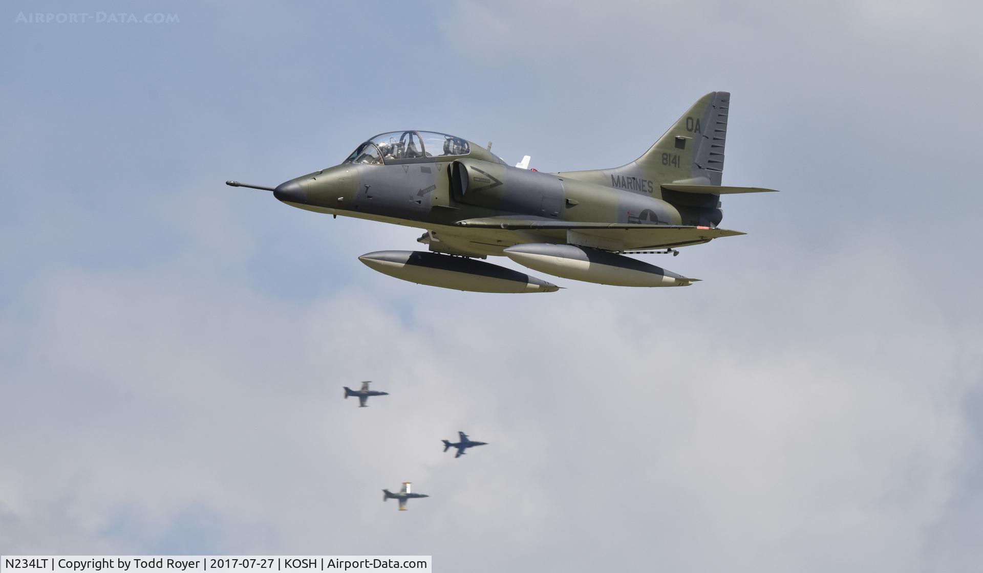 N234LT, Douglas TA-4J Skyhawk C/N 14178, Airventure 2017
