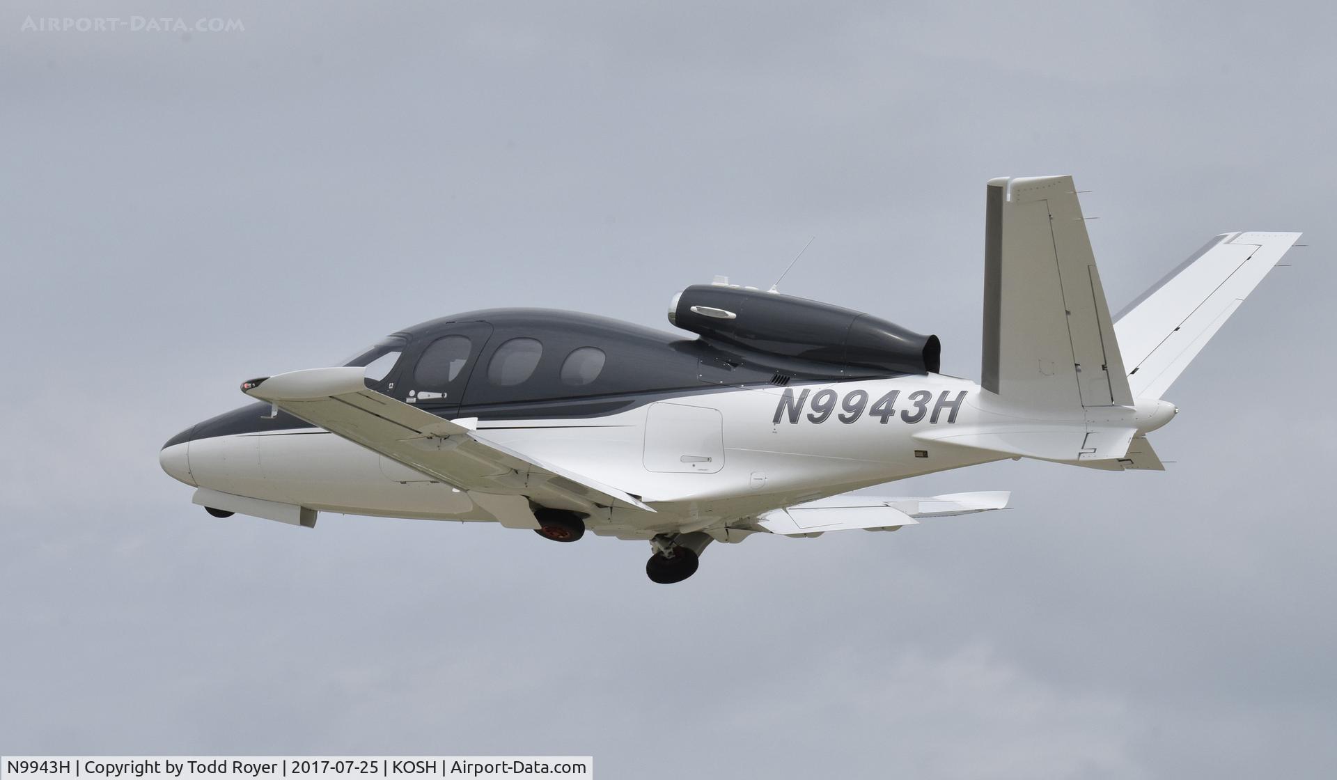 N9943H, 2016 Cirrus SF50 Vision C/N 0007, Airventure 2017