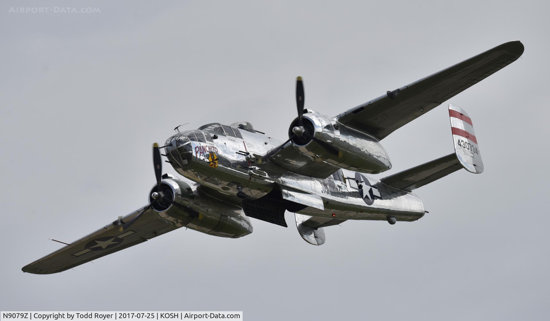 N9079Z, 1944 North American TB-25N Mitchell C/N 108-34009, Airventure 2017