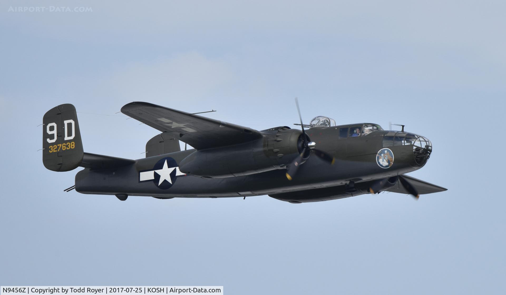 N9456Z, 1943 North American TB-25N Mitchell C/N 108-33214, Airventure 2017