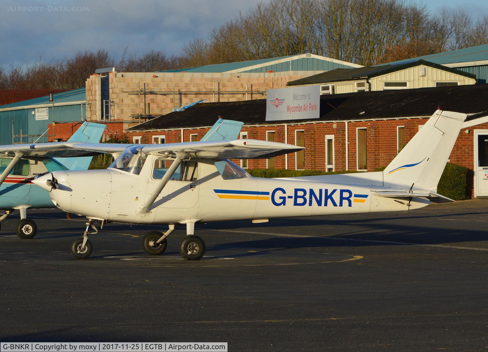 G-BNKR, 1978 Cessna 152 C/N 152-81284, Cessna 152 at Wycombe Air Park. Ex N49458