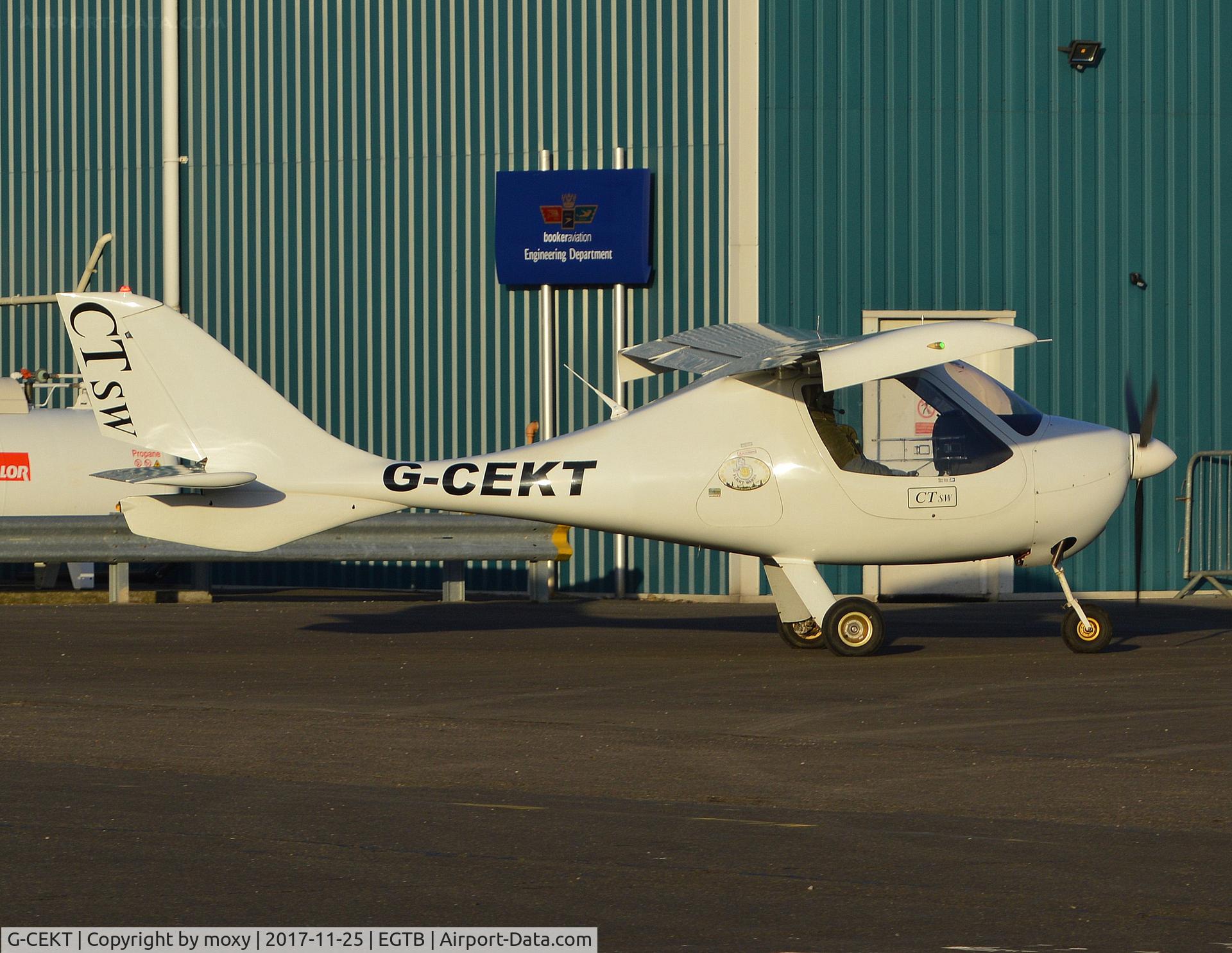G-CEKT, 2007 Flight Design CTSW C/N 8272, Flight Design CTSW at Wycombe Air Park.