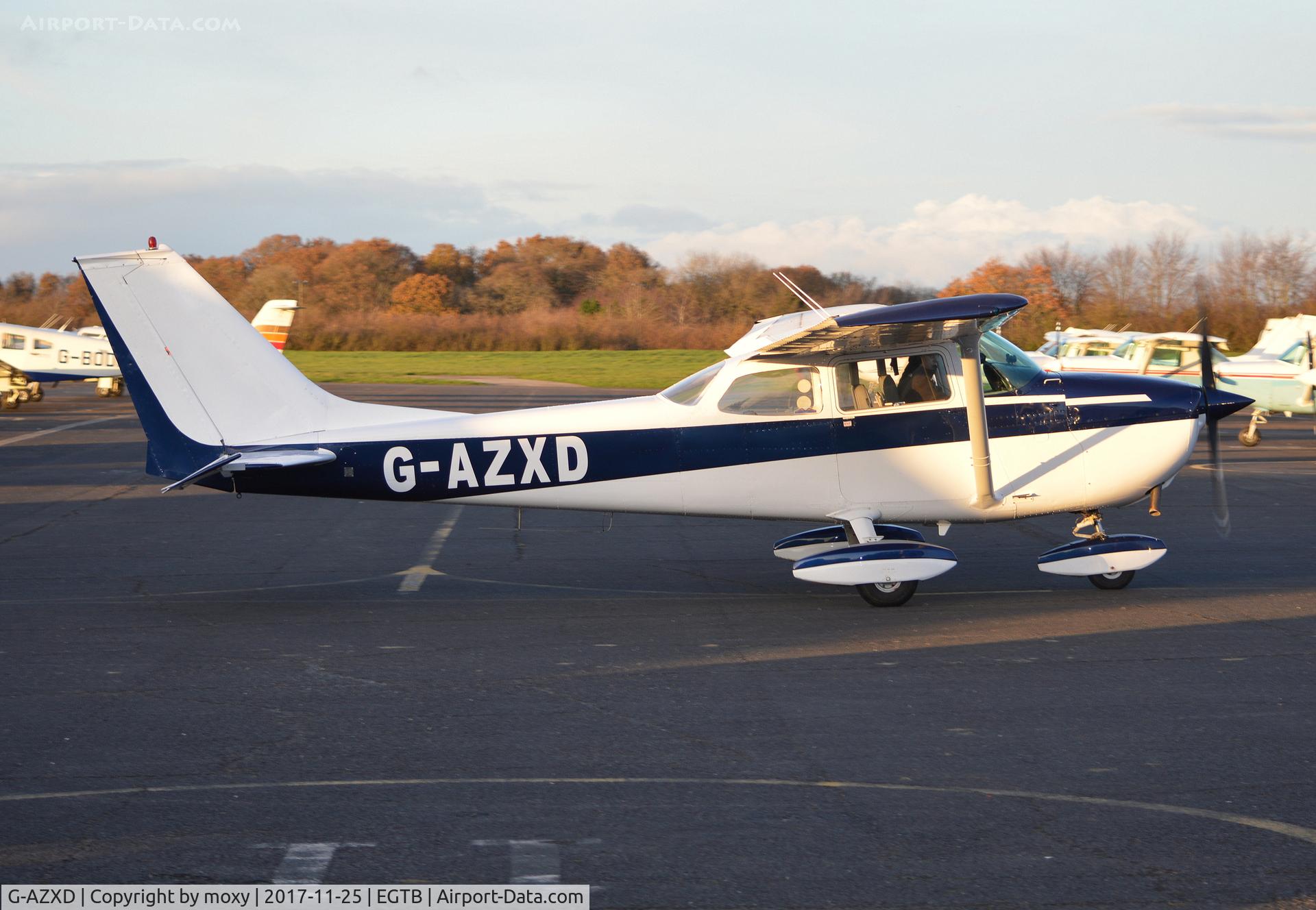 G-AZXD, 1972 Reims Cessna F172L C/N 0878, Reims Cessna F172L Skyhawk at Wycombe Air Park.