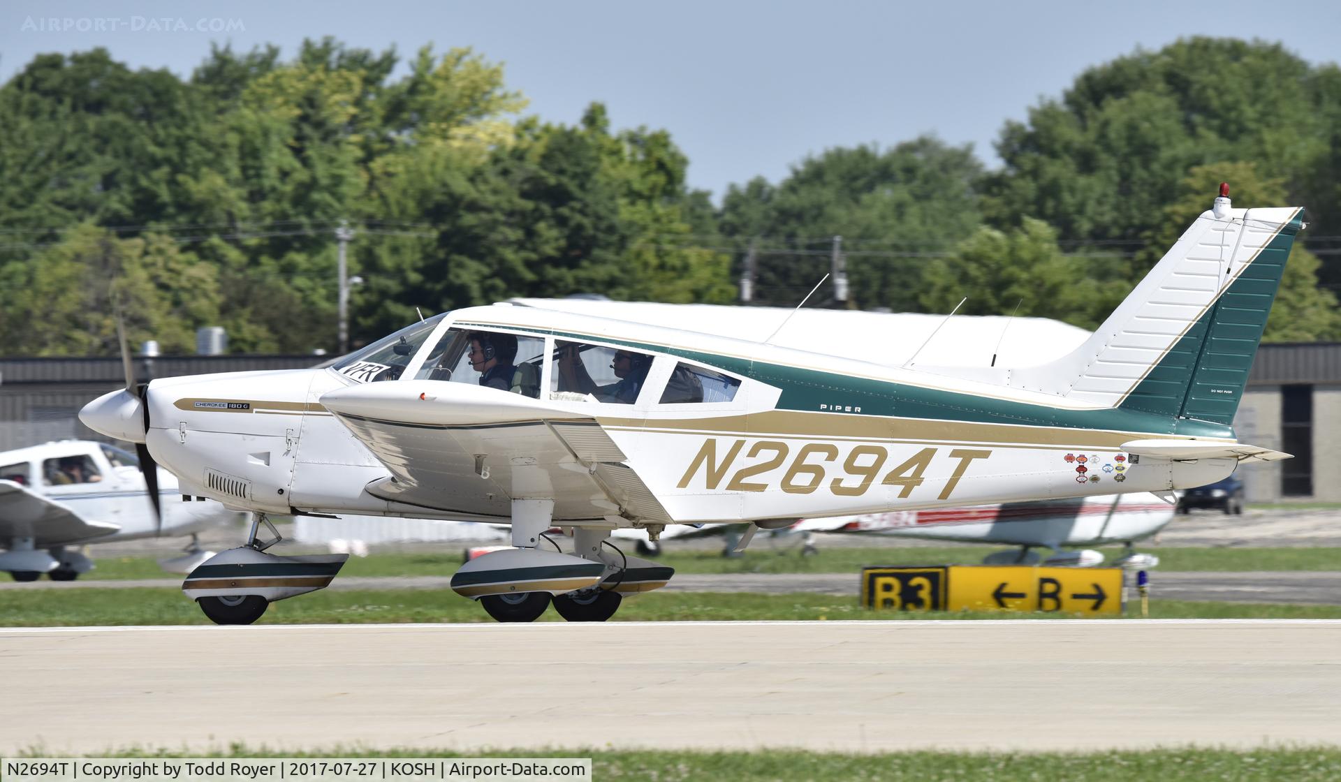 N2694T, 1971 Piper PA-28-180 C/N 28-7205085, Airventure 2017