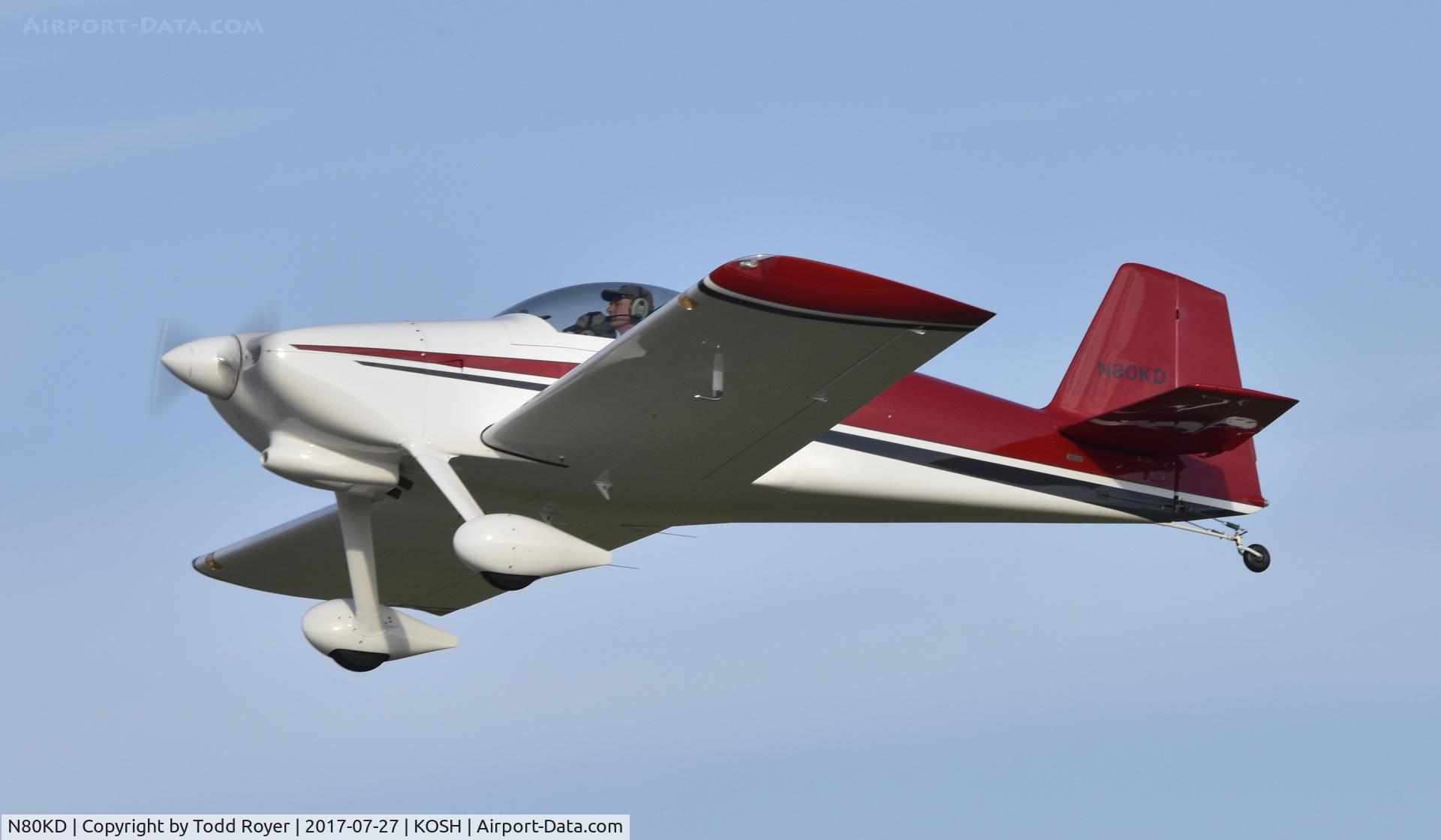 N80KD, Vans RV-6 C/N 24977, Airventure 2017