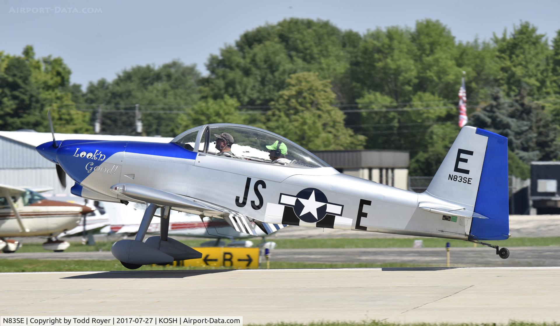 N83SE, 2004 Vans RV-8 C/N 81685, Airventure 2017