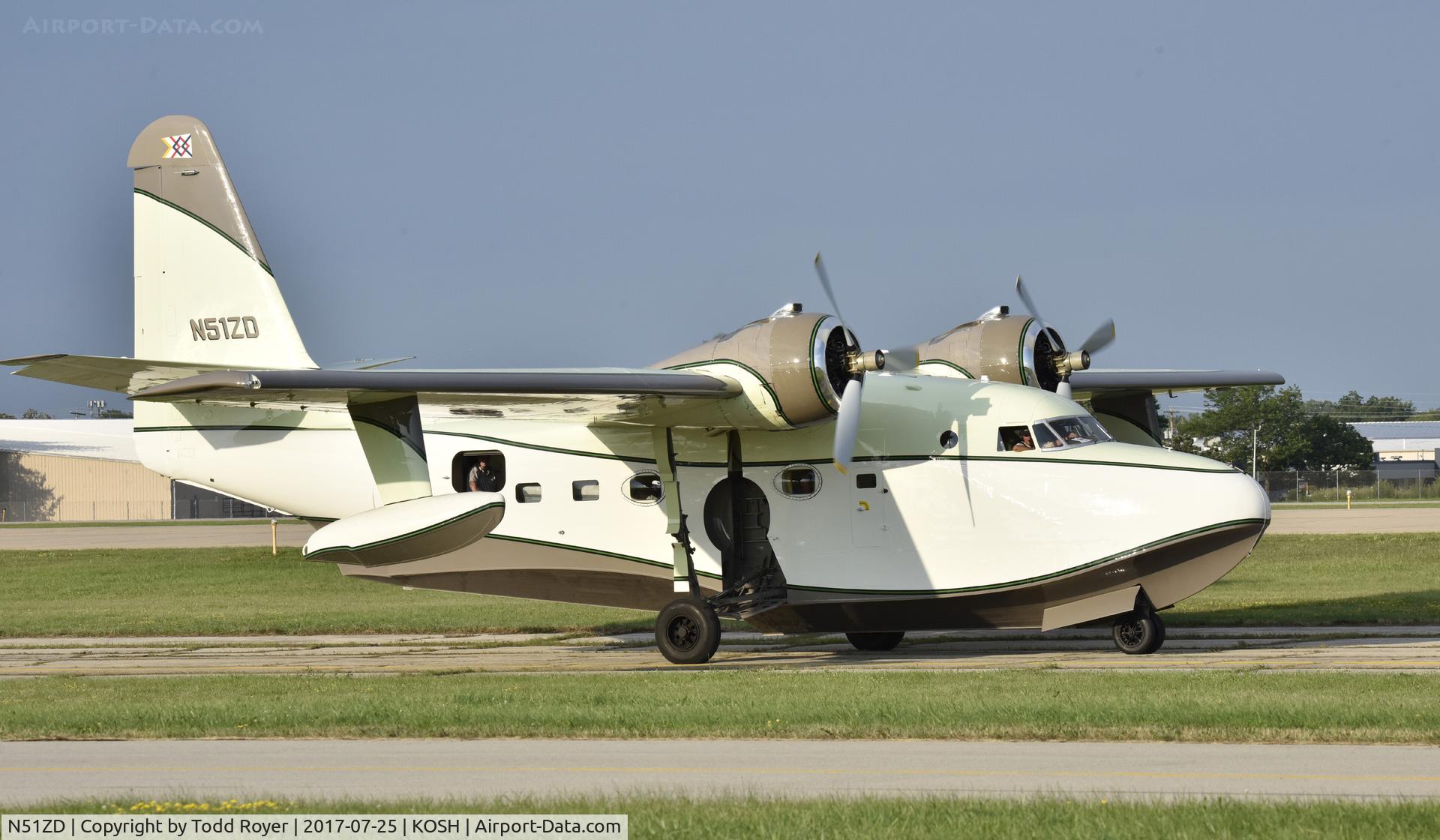 N51ZD, 1962 Grumman G-111 (UF-1) Albatross Albatross C/N 374, Airventure 2017