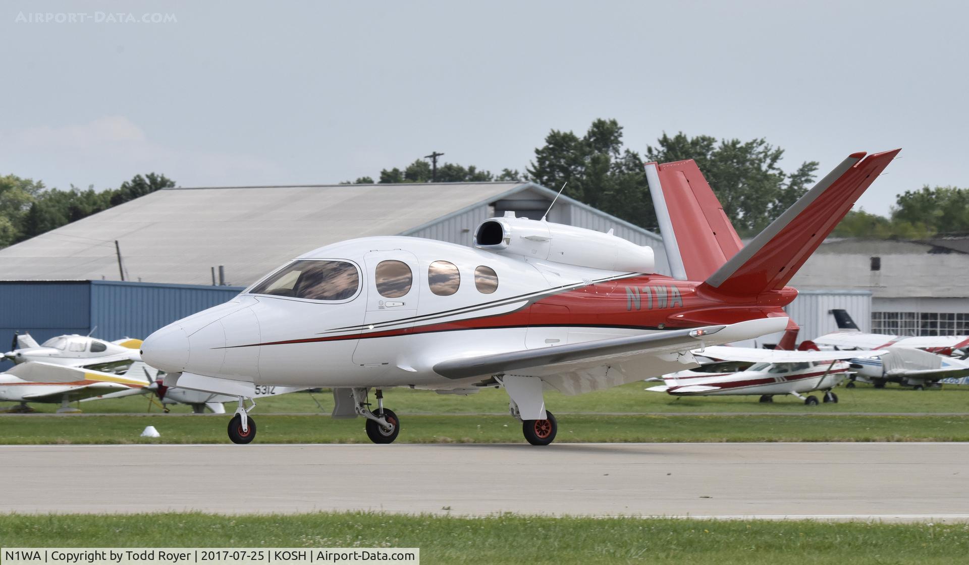 N1WA, 2015 Cirrus SF50 Vision C/N 0006, Airventure 2017