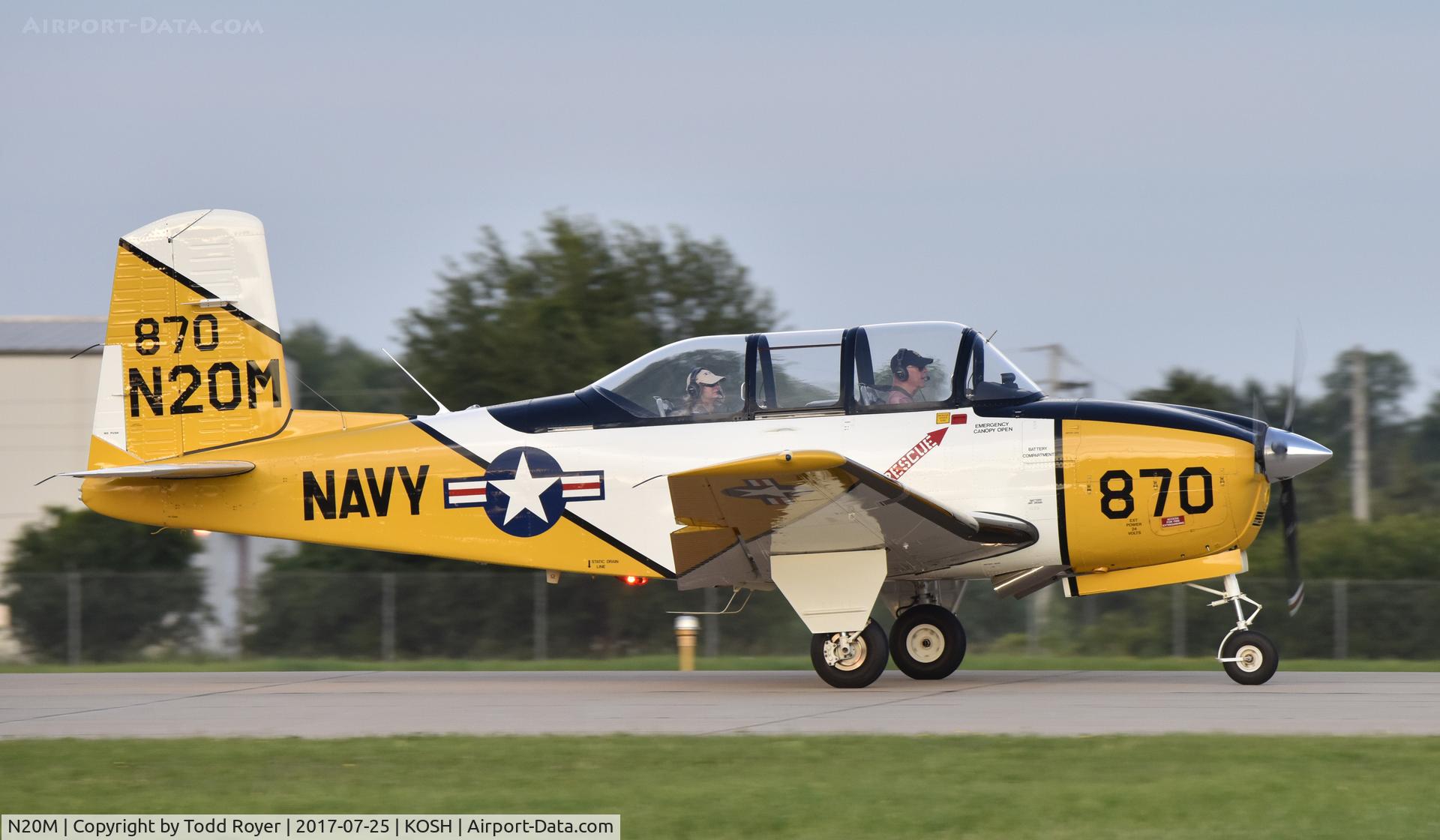 N20M, 1956 Beech-Parks D-45 C/N BG-204, Airventure 2017