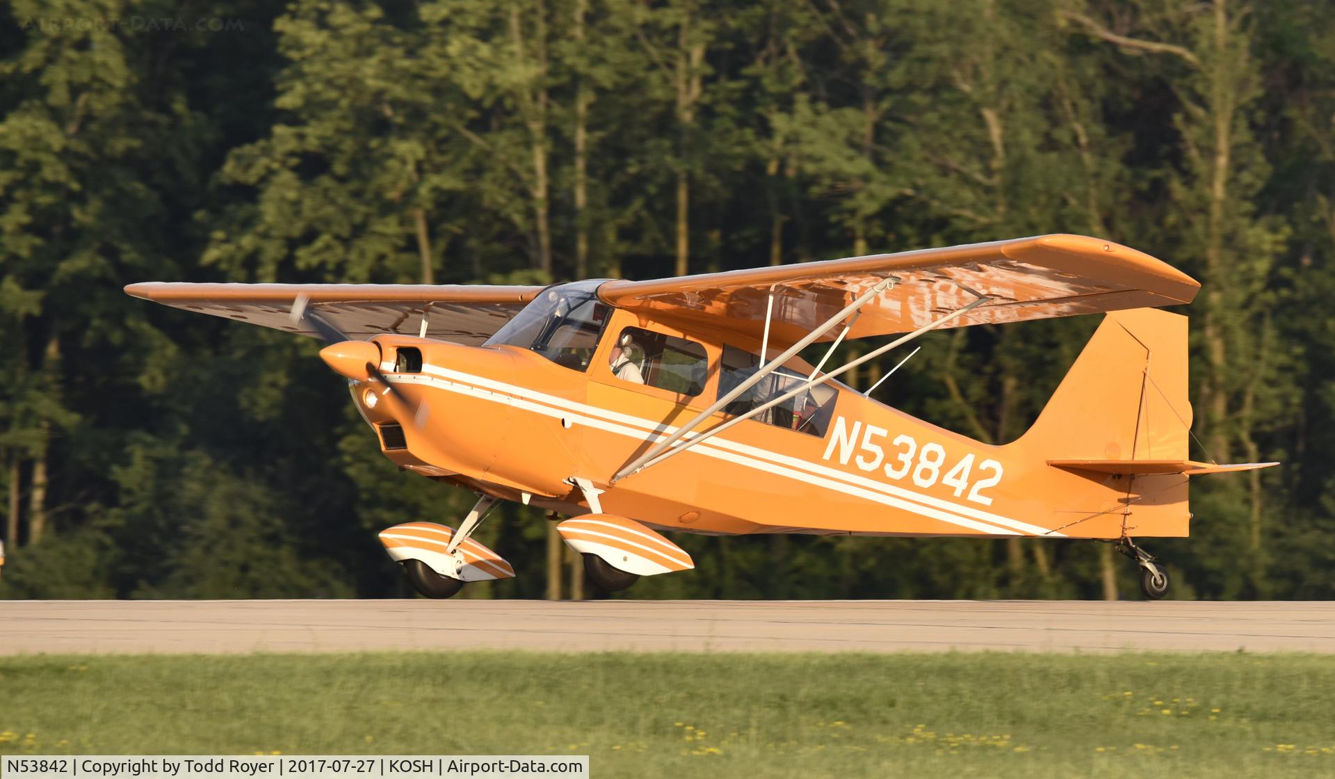 N53842, Bellanca 7ECA Citabria C/N 1125-75, Airventure 2017