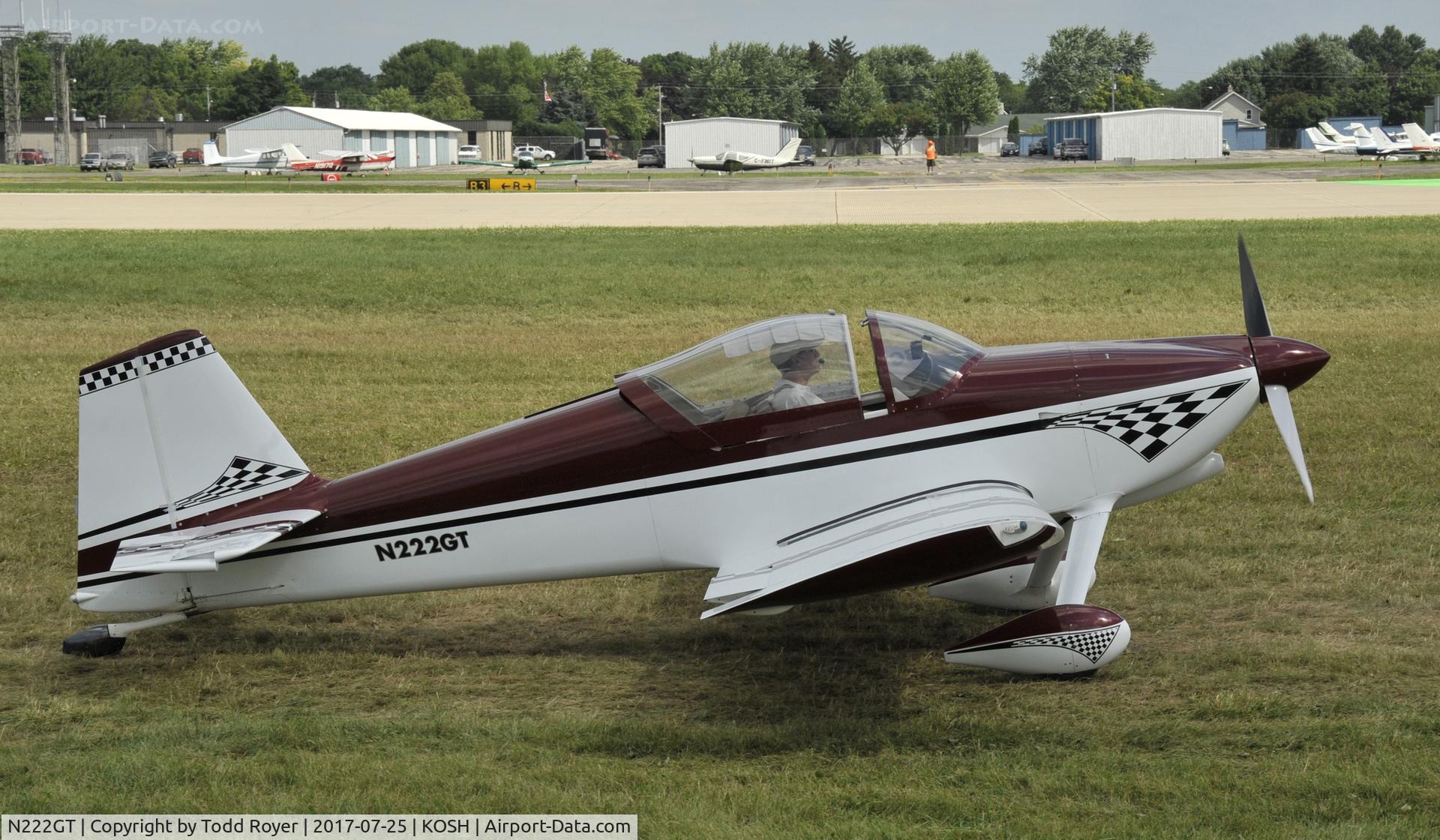 N222GT, 2007 Vans RV-6 C/N 24714, Airventure 2017