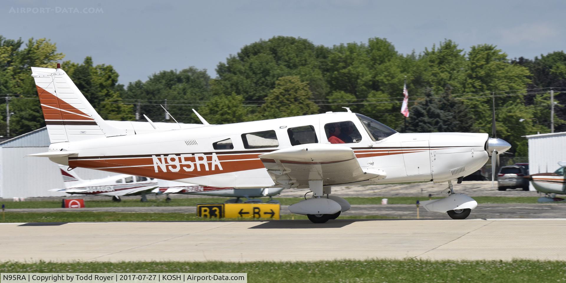 N95RA, 1973 Piper PA-32-300 Cherokee Six Cherokee Six C/N 32-7440054, Airventure 2017