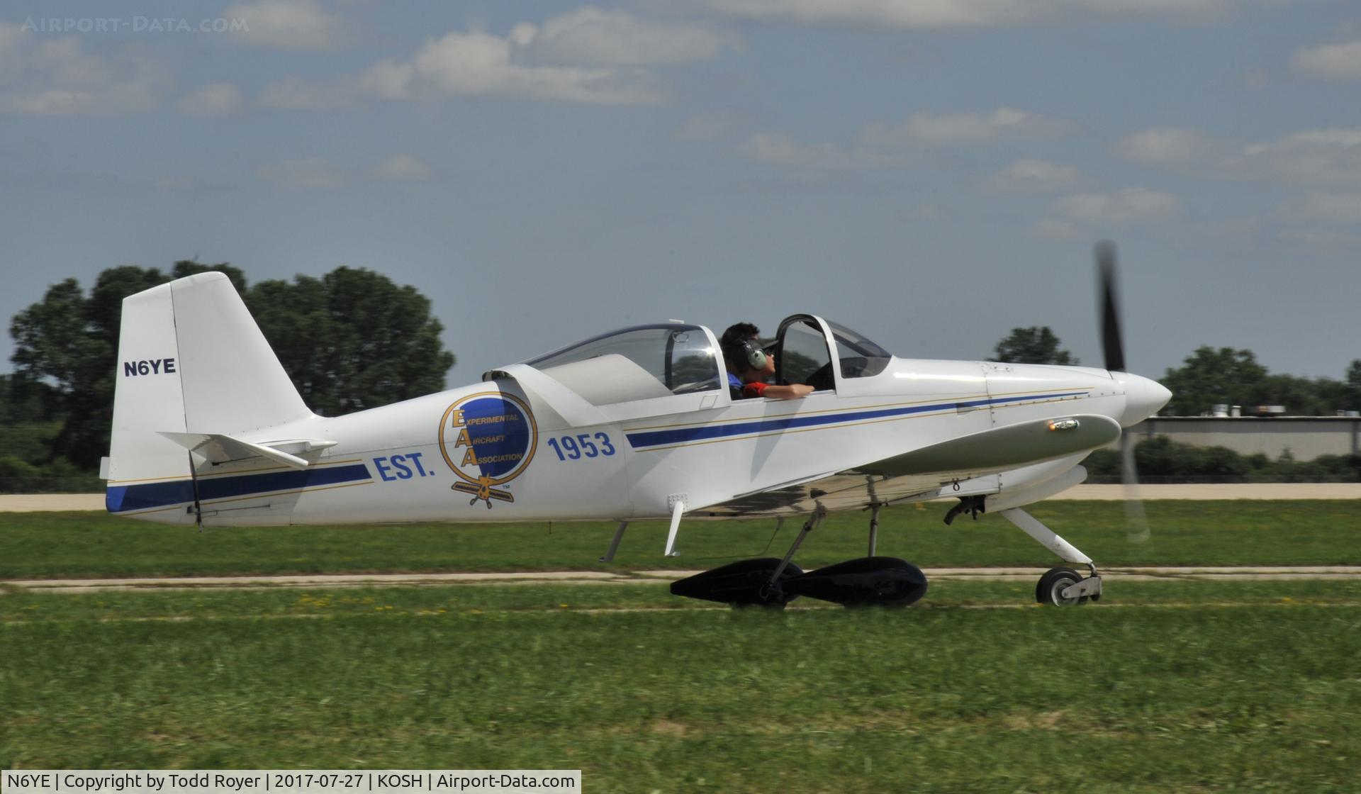 N6YE, 1997 Vans RV-6A C/N 2557, Airventure 2017