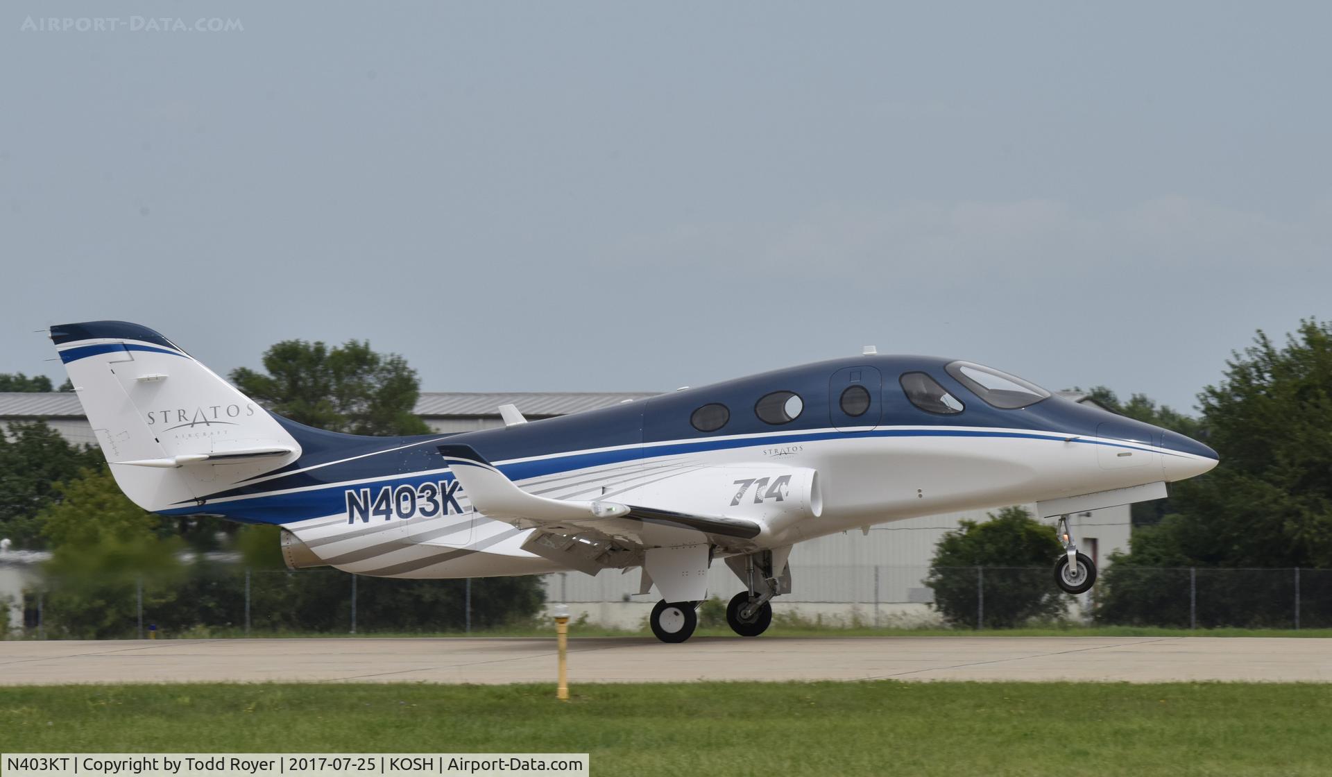 N403KT, 2016 Stratos 714 C/N S714-100, Airventure 2017