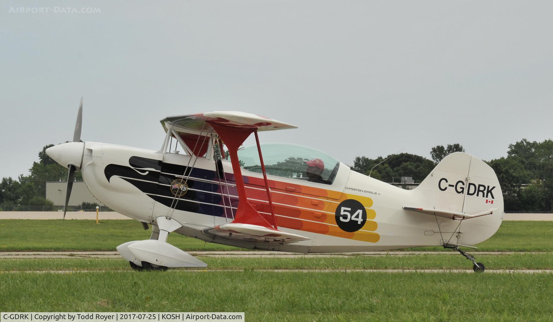 C-GDRK, 1984 Christen Eagle II C/N KOZAK 0001, Airventure 2017