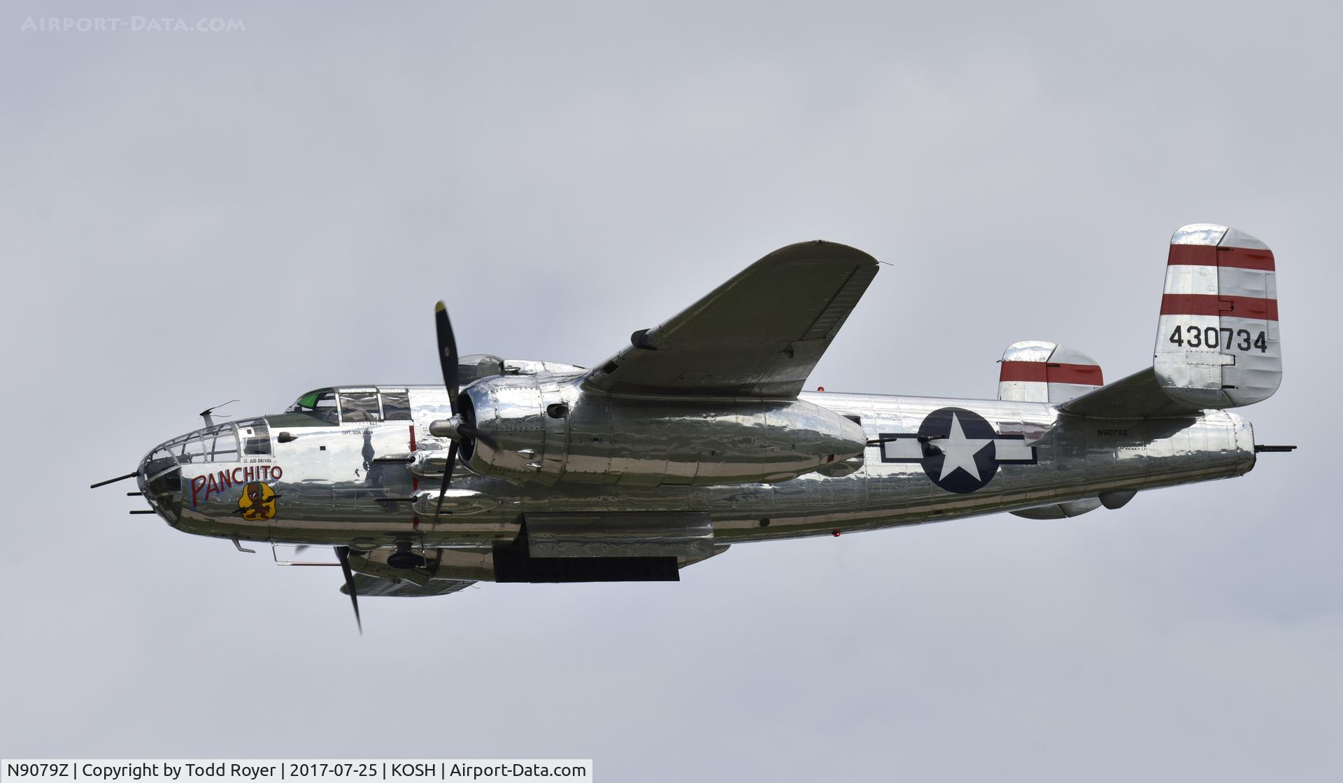 N9079Z, 1944 North American TB-25N Mitchell C/N 108-34009, Airventure 2017