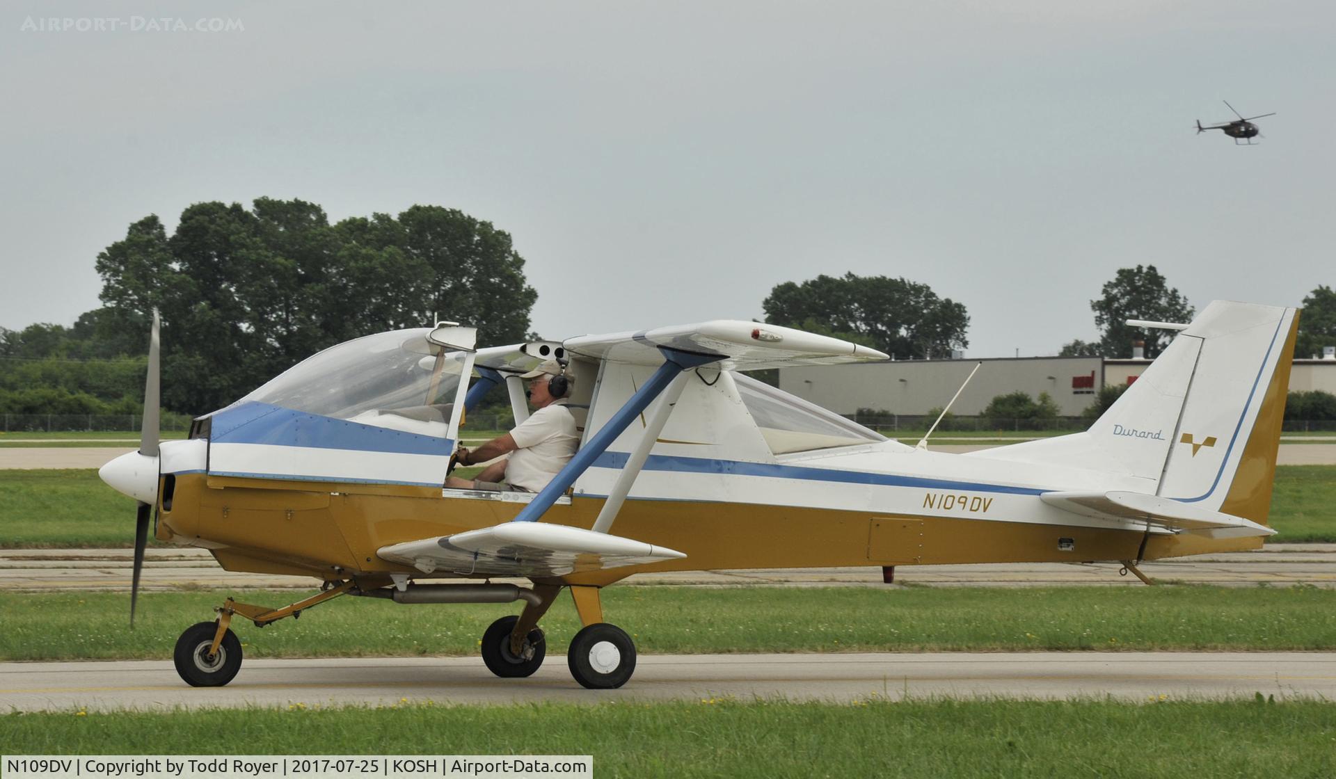 N109DV, 1978 Durand Mark V C/N 1, Airventure 2017