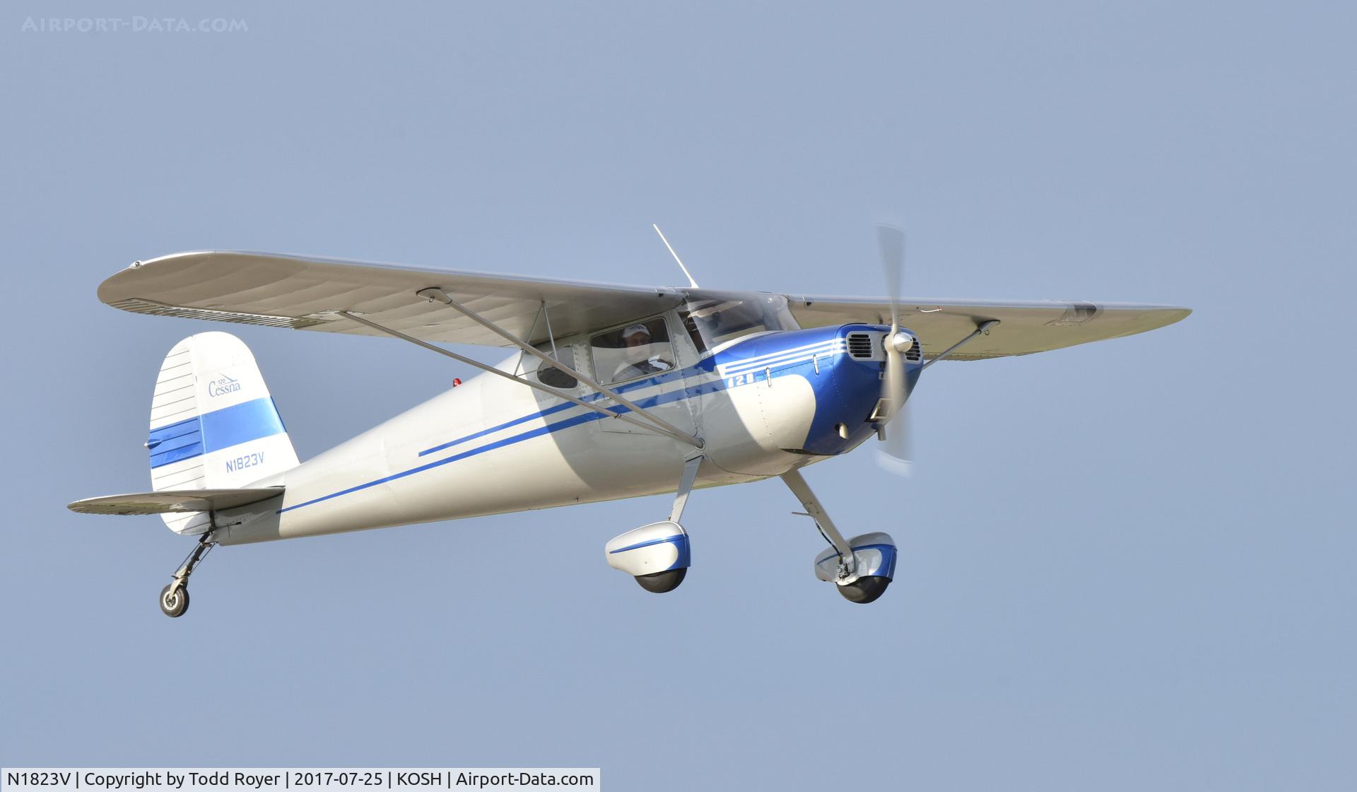 N1823V, 1947 Cessna 120 C/N 14150, Airventure 2017