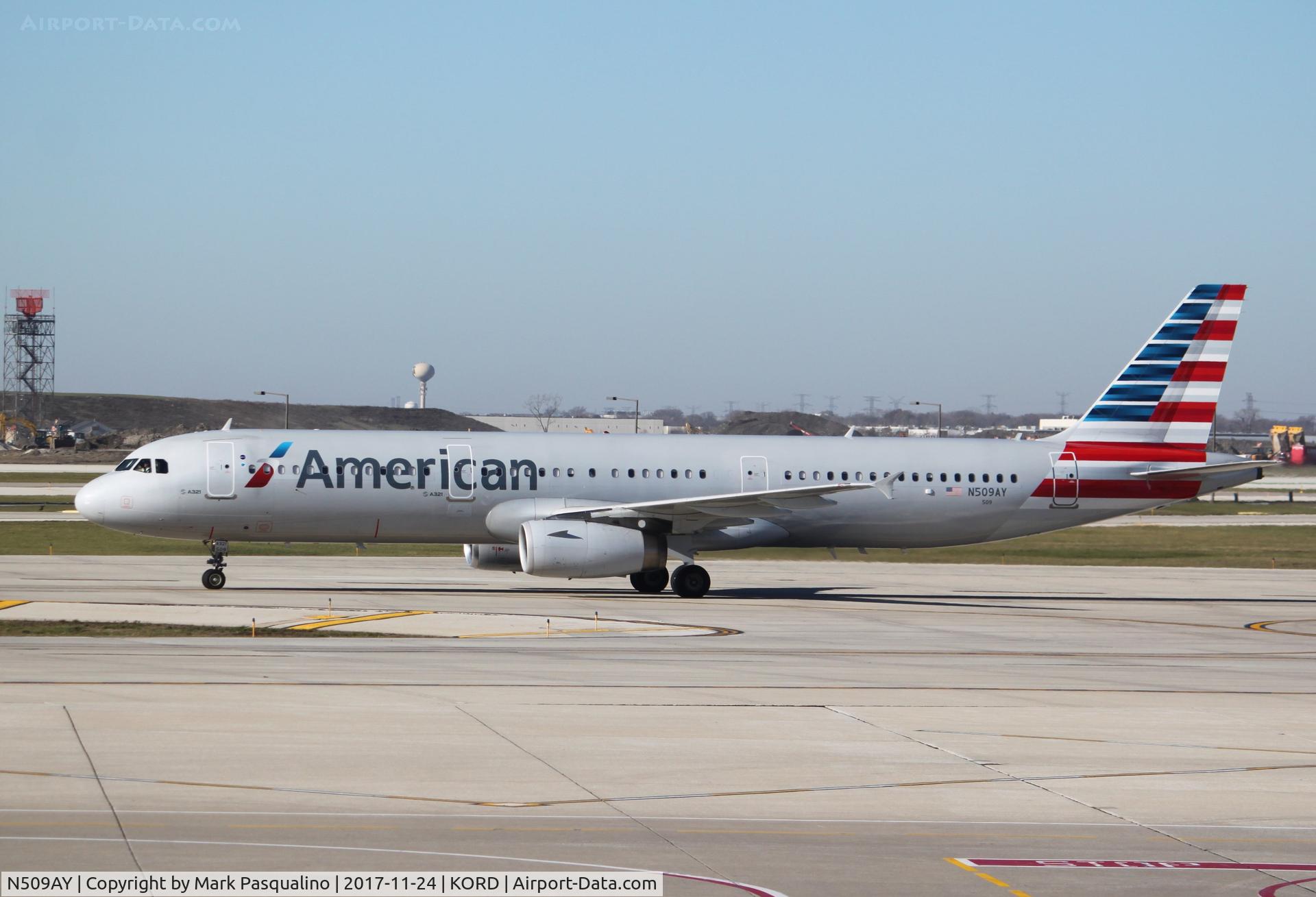 N509AY, 2009 Airbus A321-231 C/N 3796, Airbus A321