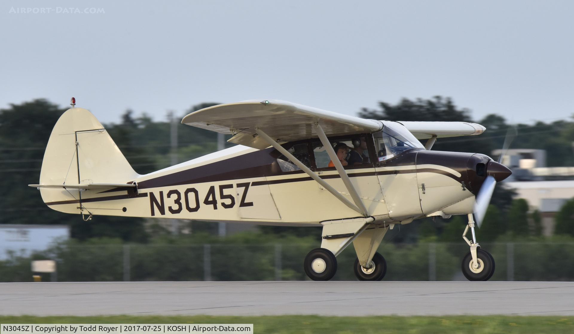 N3045Z, 1959 Piper PA-22-160 Tri Pacer C/N 22-6999, Airventure 2017