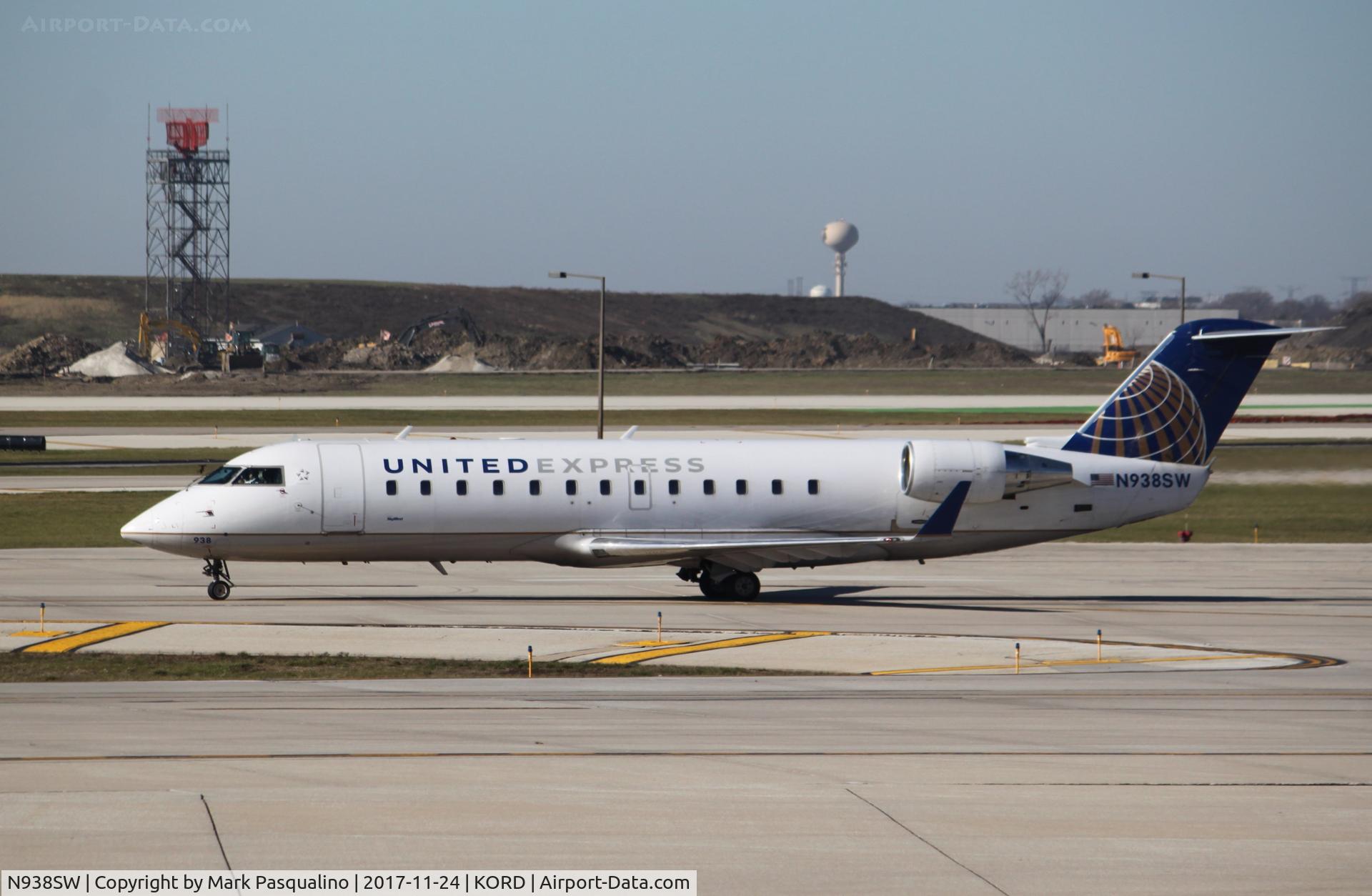 N938SW, 2003 Bombardier CRJ-200LR (CL-600-2B19) C/N 7741, CL-600-2B19
