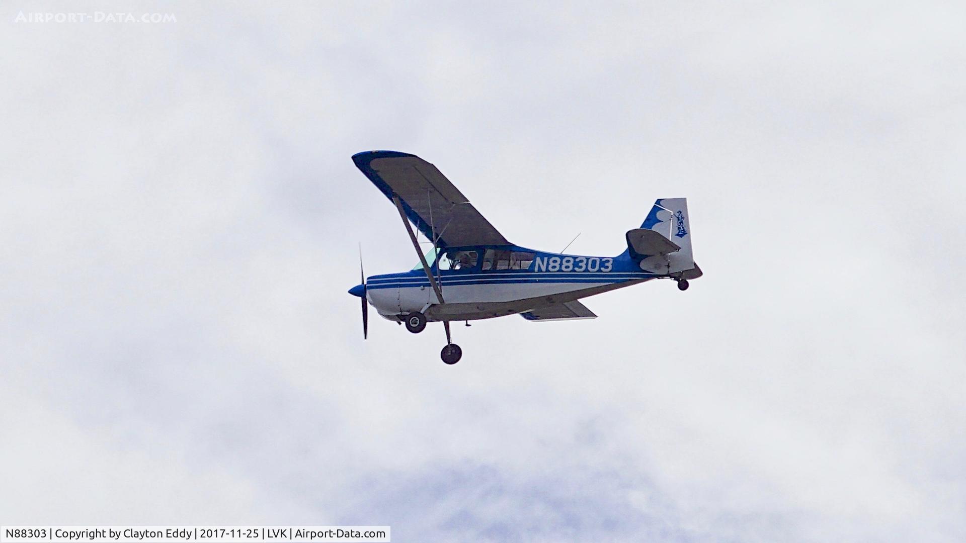 N88303, 1974 Bellanca 7KCAB Citabria C/N 481-74, Livermore Airport California 2017.