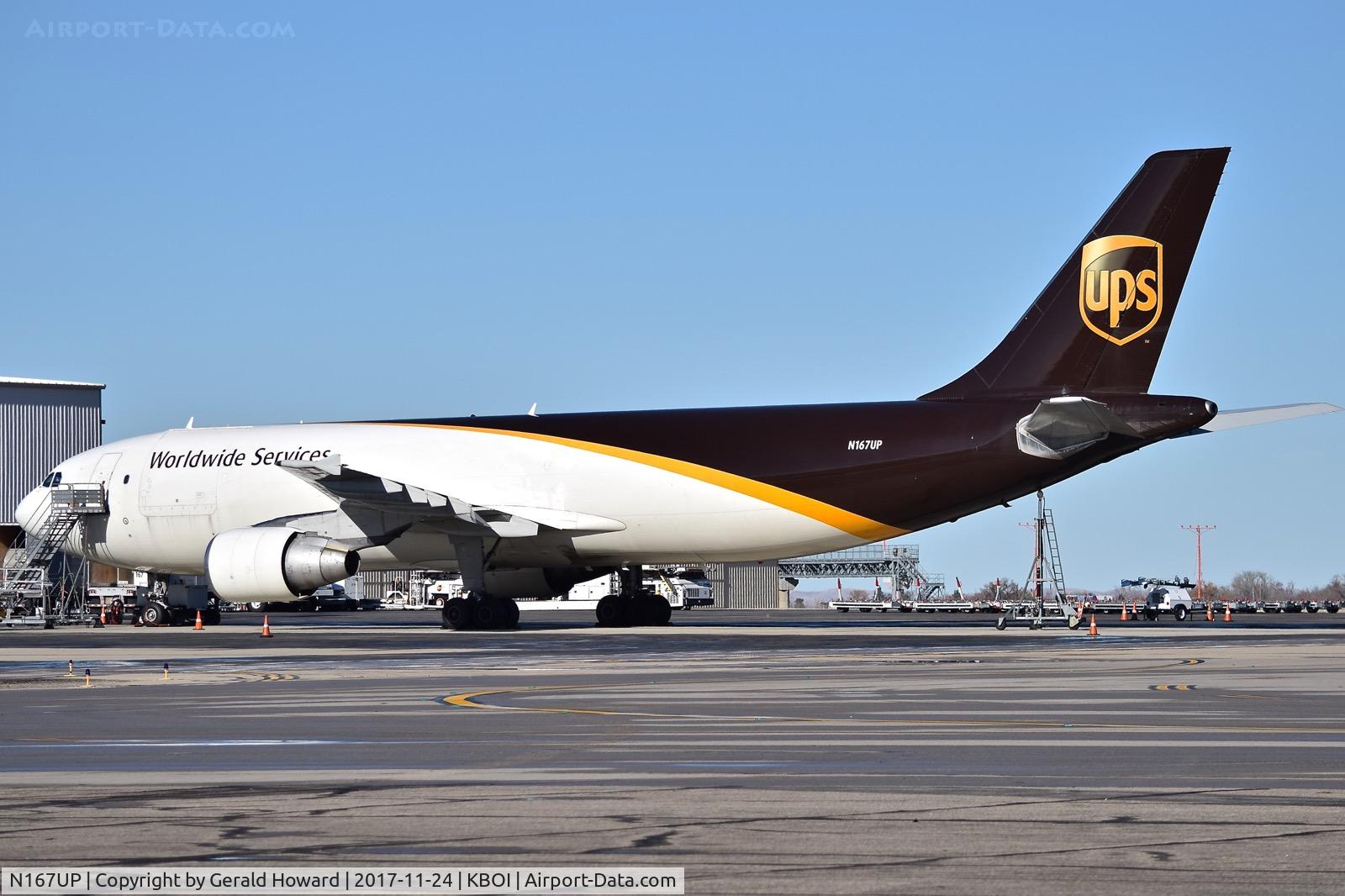 N167UP, 2005 Airbus A300F4-622R C/N 0862, Parked on the UPS ramp.