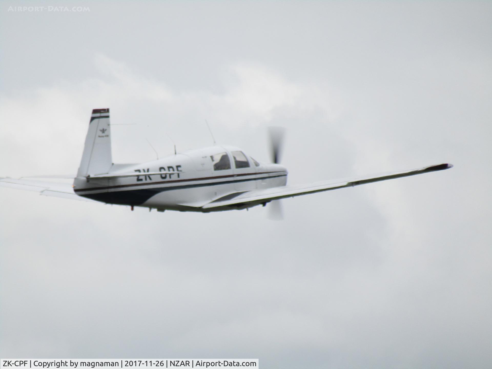 ZK-CPF, 1966 Mooney M20C Ranger C/N 3240, see you later