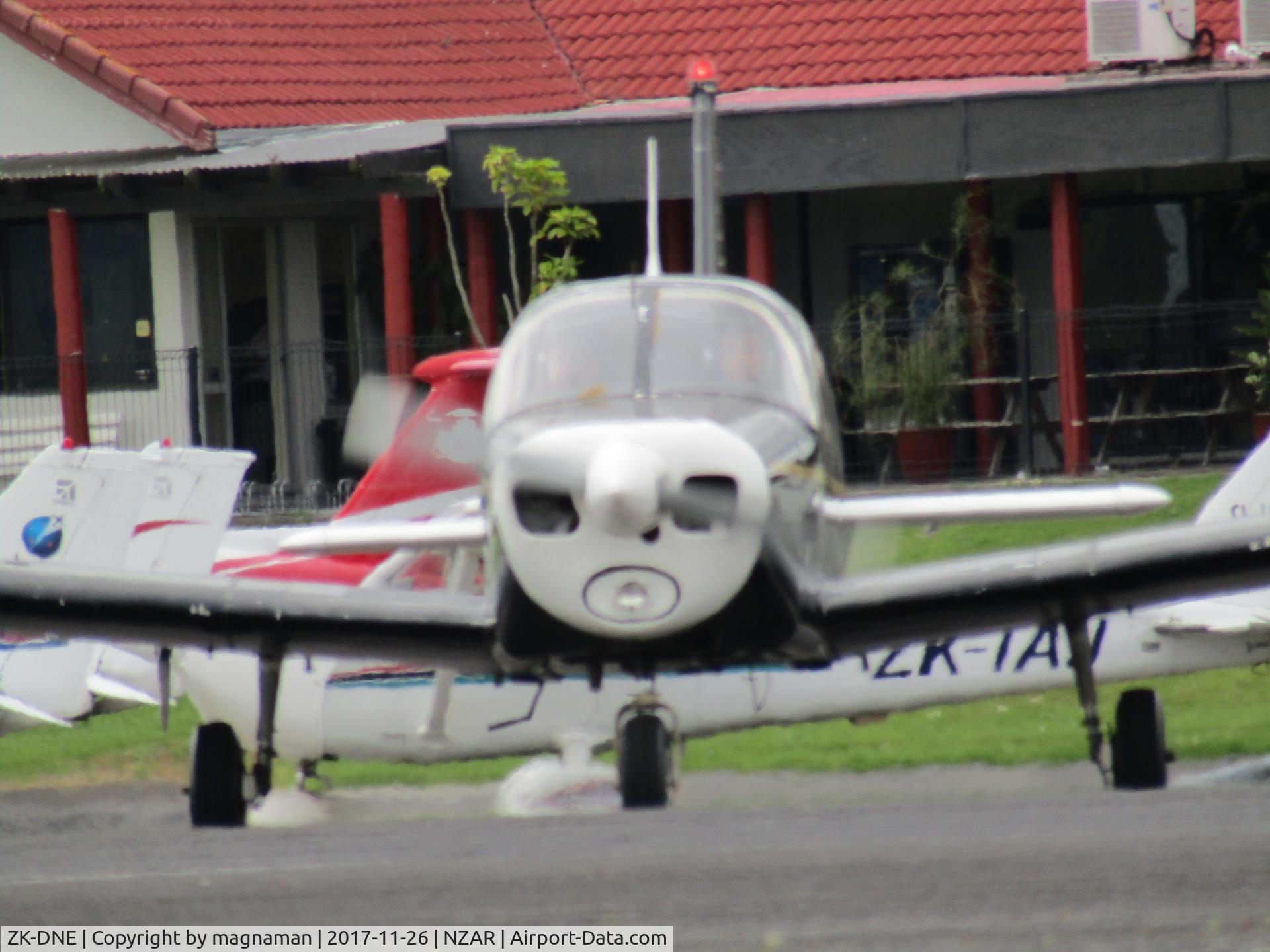 ZK-DNE, 1966 Piper PA-28-140 C/N 28-21718, waiting to fly