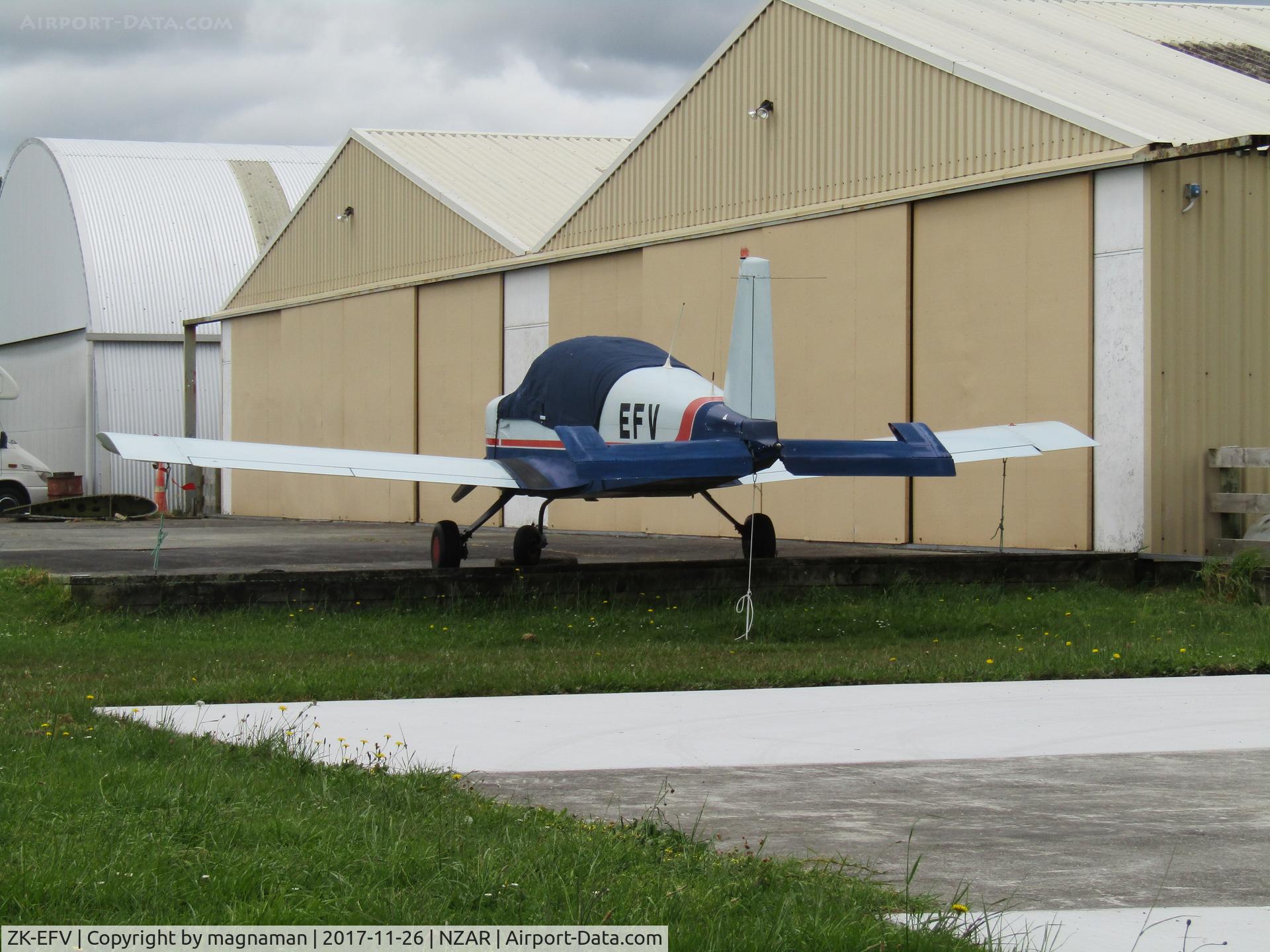 ZK-EFV, Grumman American AA-1C Lynx C/N AA1C-0124, oldy at ardmore