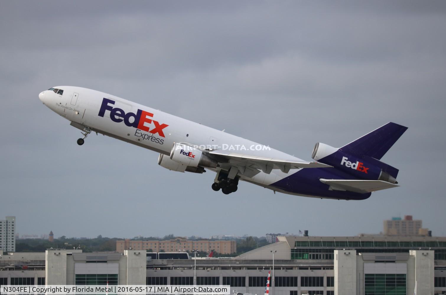 N304FE, 1978 McDonnell Douglas MD-10-30F C/N 46992, Fed Ex MD-10-30F