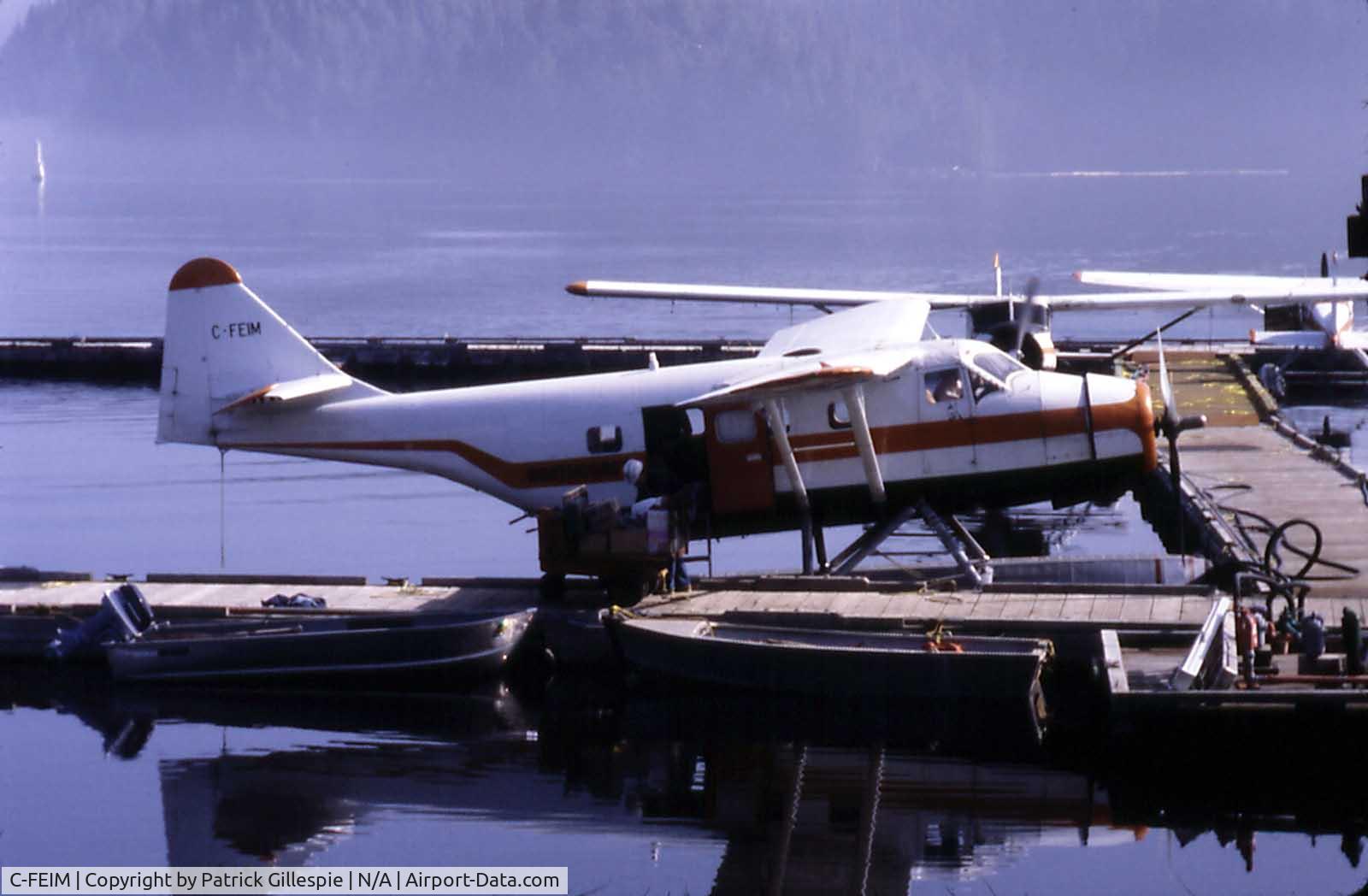 C-FEIM, Fairchild F-11-2 Husky C/N 3, Photo taken in Prince Rupert, B.C., May 1980