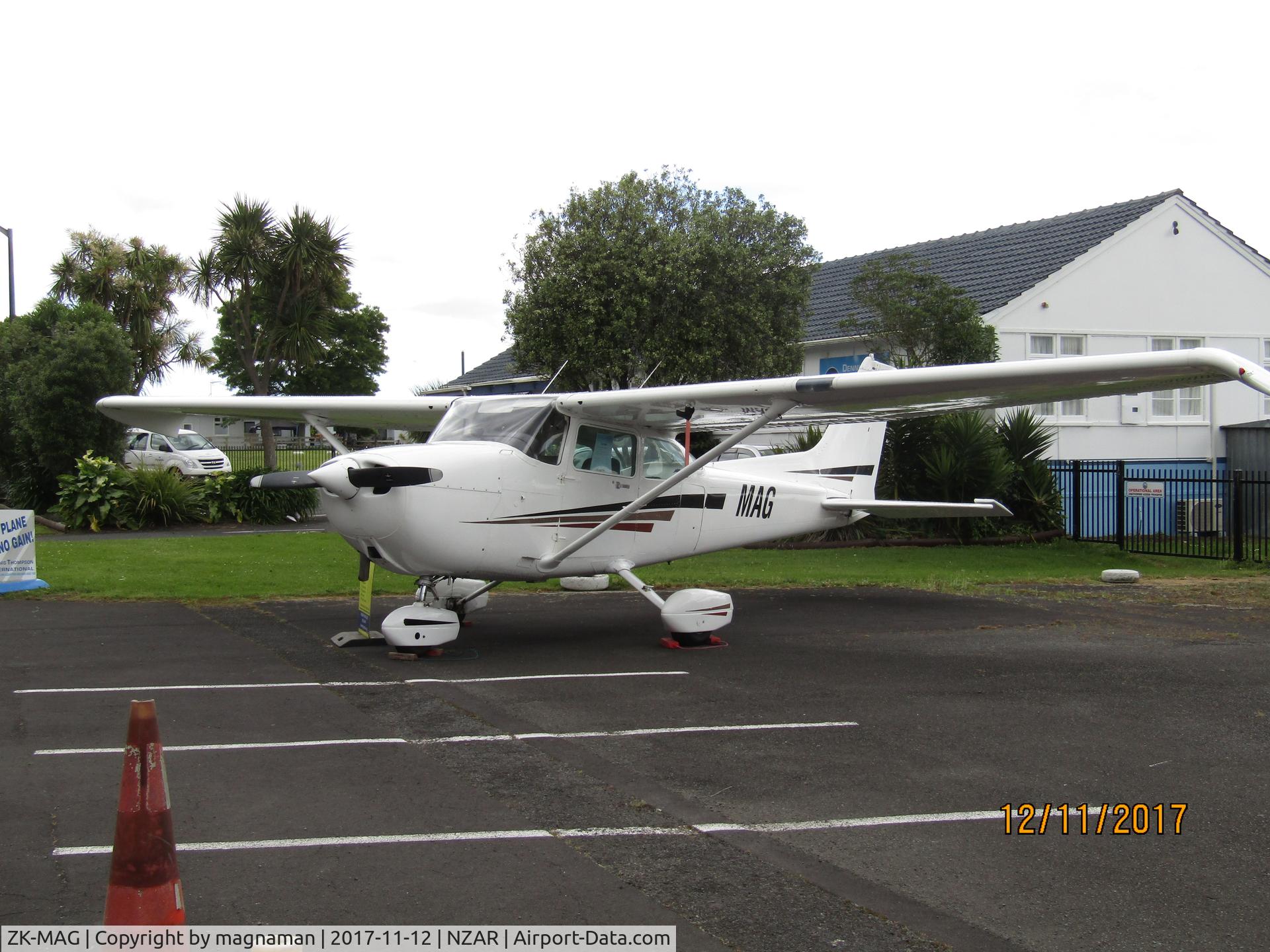 ZK-MAG, Cessna 172P C/N 17275101, out on stand for open day