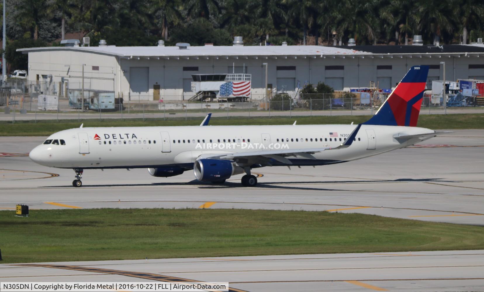 N305DN, 2016 Airbus A321-211 C/N 7149, Delta