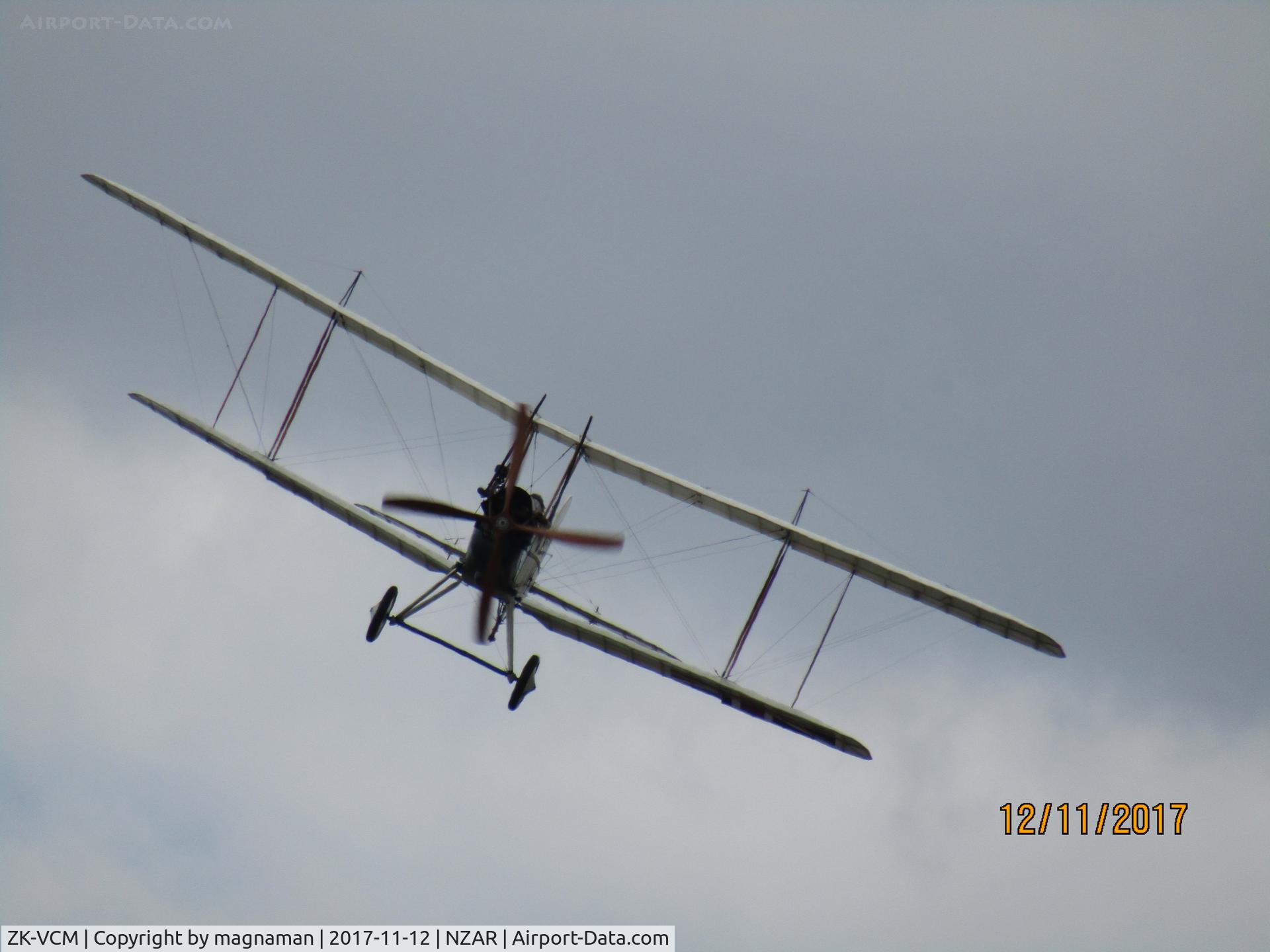 ZK-VCM, The Vintage Aviator BE2e-1 C/N 11233, cool flying