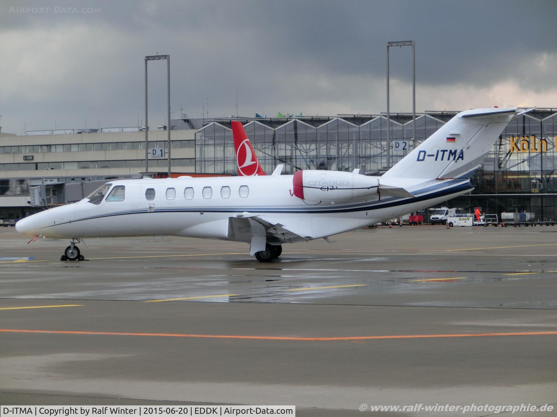 D-ITMA, 2008 Cessna 525A CitationJet CJ2+ C/N 525A-0389, Cessna 525A CitationJet CJ2+ - CLU Triple Alpha - 525A0389 - D-ITMA - 20.06.2015 - CGN