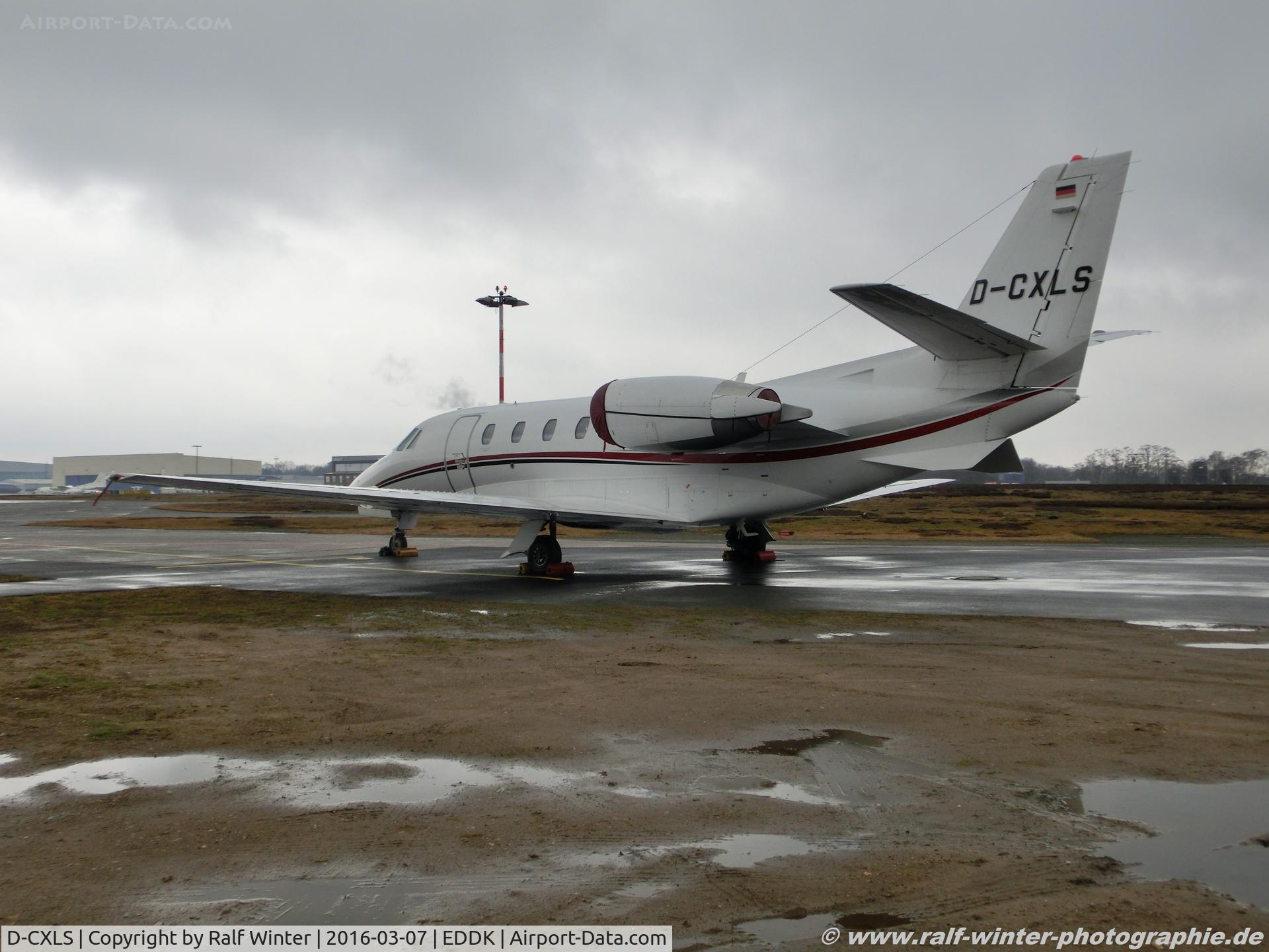 D-CXLS, 2009 Cessna 560XL Citation XLS+ C/N 560-6027, Cessna 560XL Citation XLS+ - AHO Air Hamburg Private Jets - 560-6027 - D-CXLS - 07.03.2016 - CGN