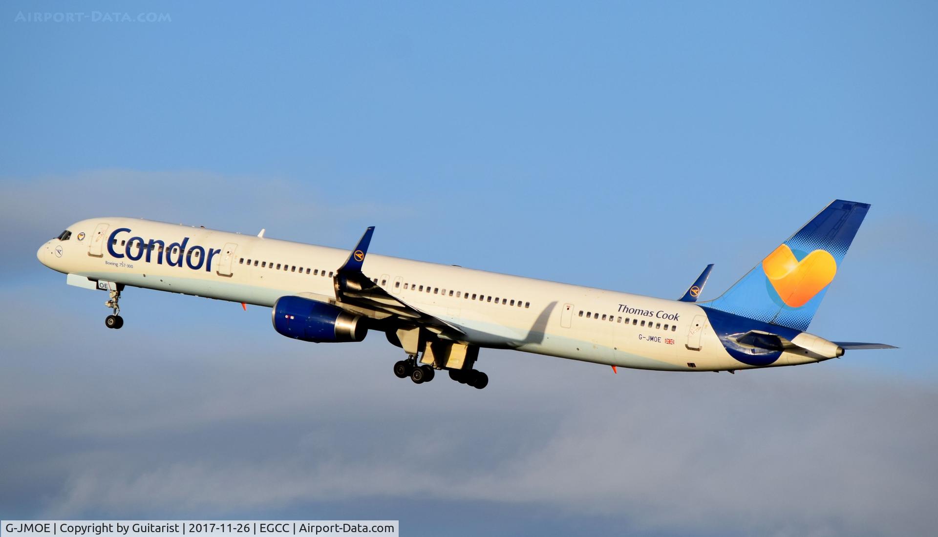 G-JMOE, 1999 Boeing 757-330 C/N 29012, At Manchester