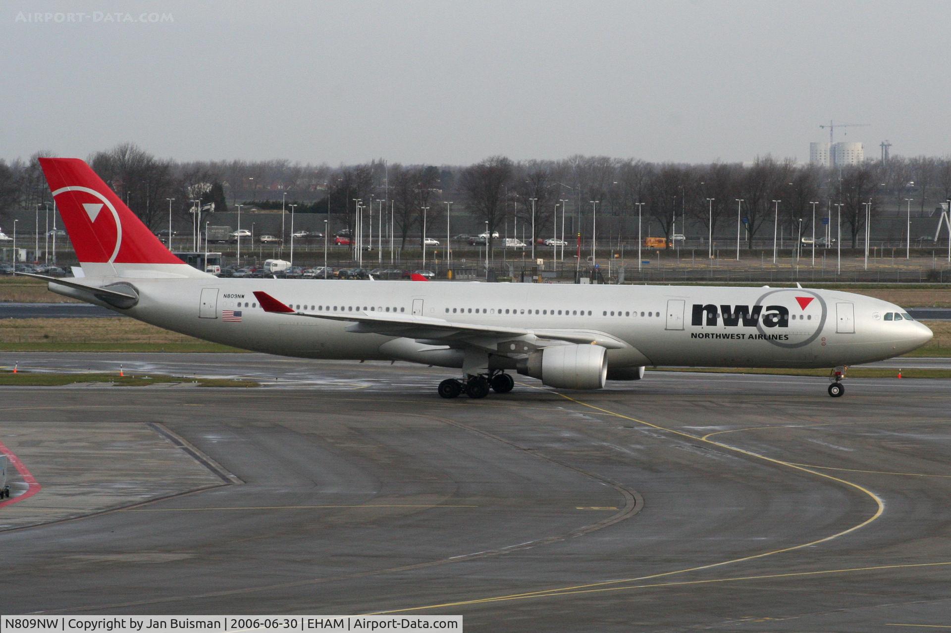 N809NW, 2005 Airbus A330-323 C/N 663, North West Orient, currently Delta