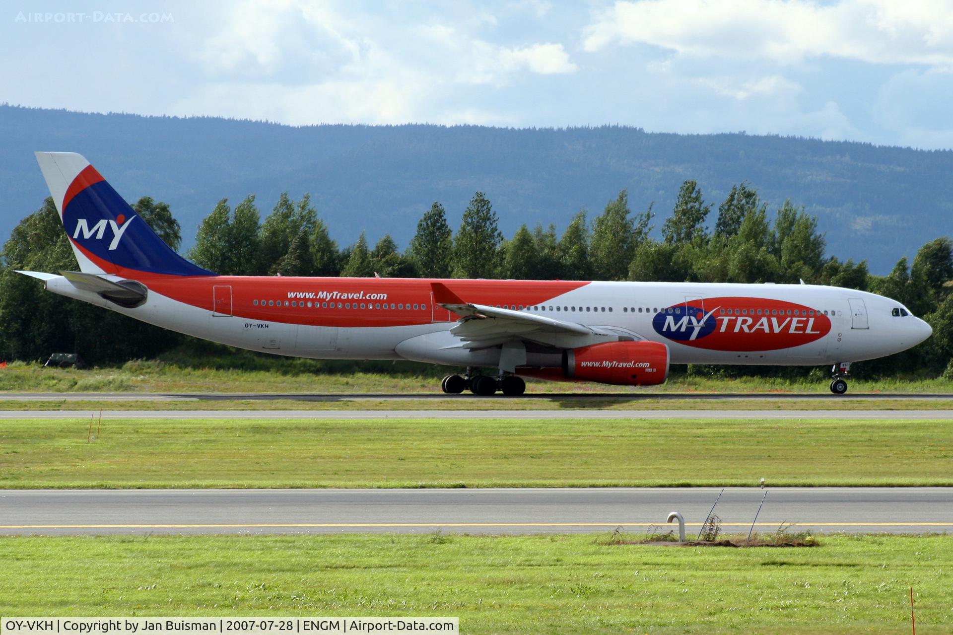 OY-VKH, 2000 Airbus A330-343X C/N 356, My Travel Airways, current Thomas Cook