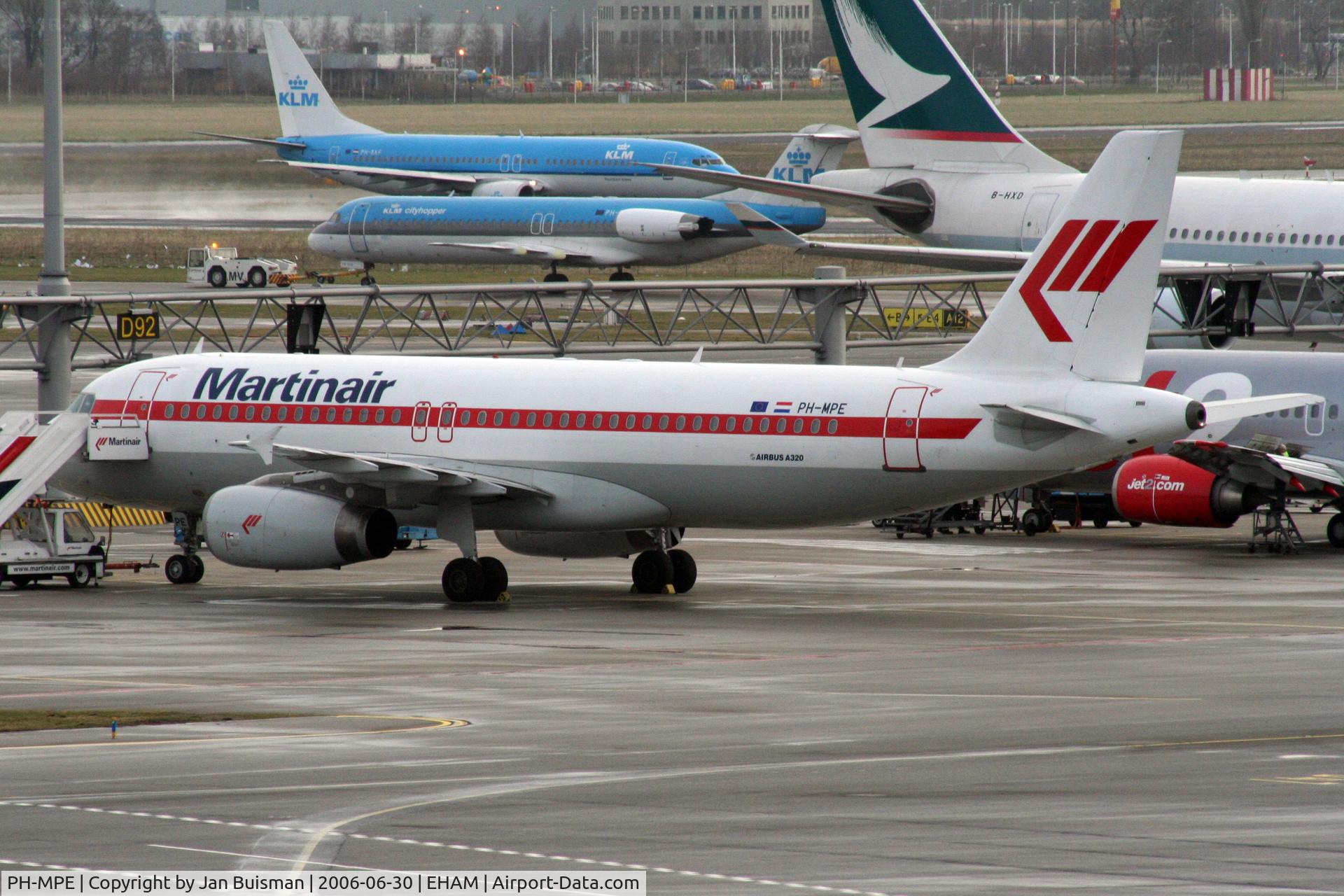 PH-MPE, 2003 Airbus A320-232 C/N 1945, Martinair, current S7-SIL Air Seychelles
