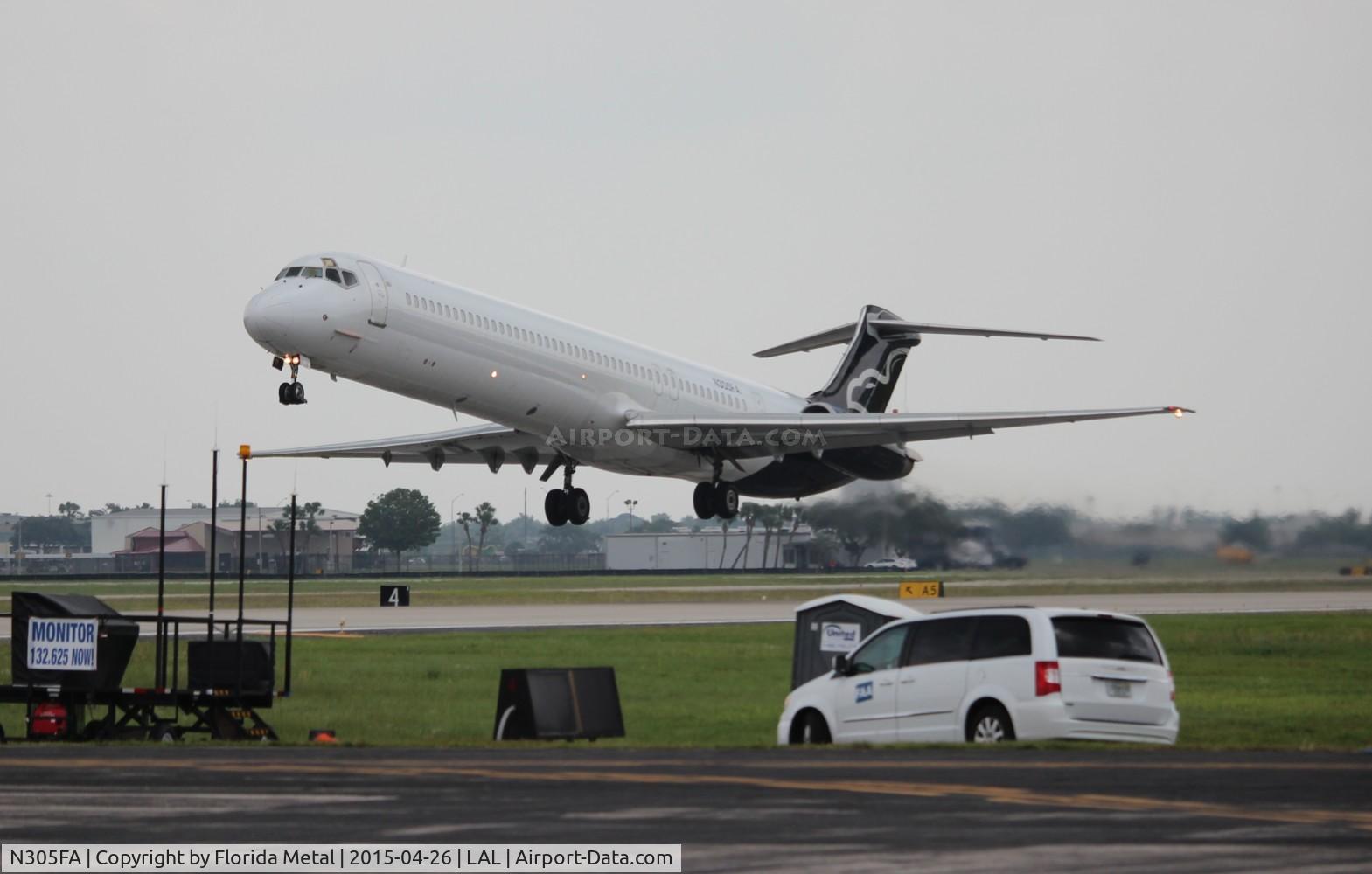 N305FA, 1986 McDonnell Douglas MD-83 (DC-9-83) C/N 49398, Falcon