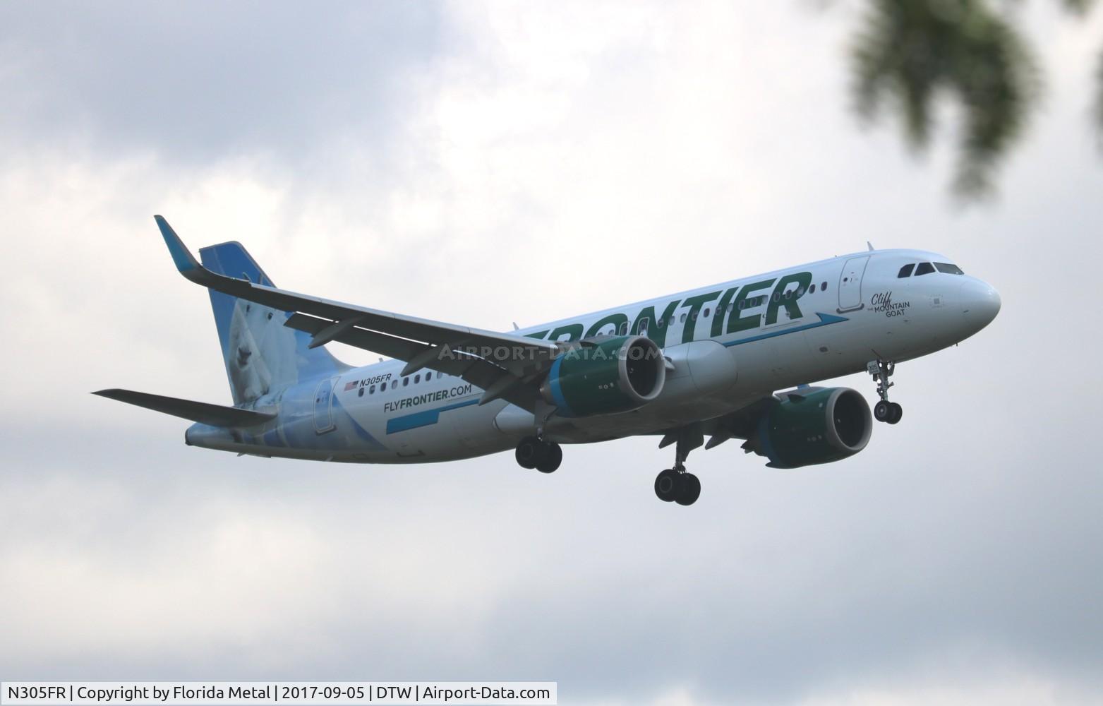 N305FR, 2016 Airbus A320-251N C/N 7387, Frontier