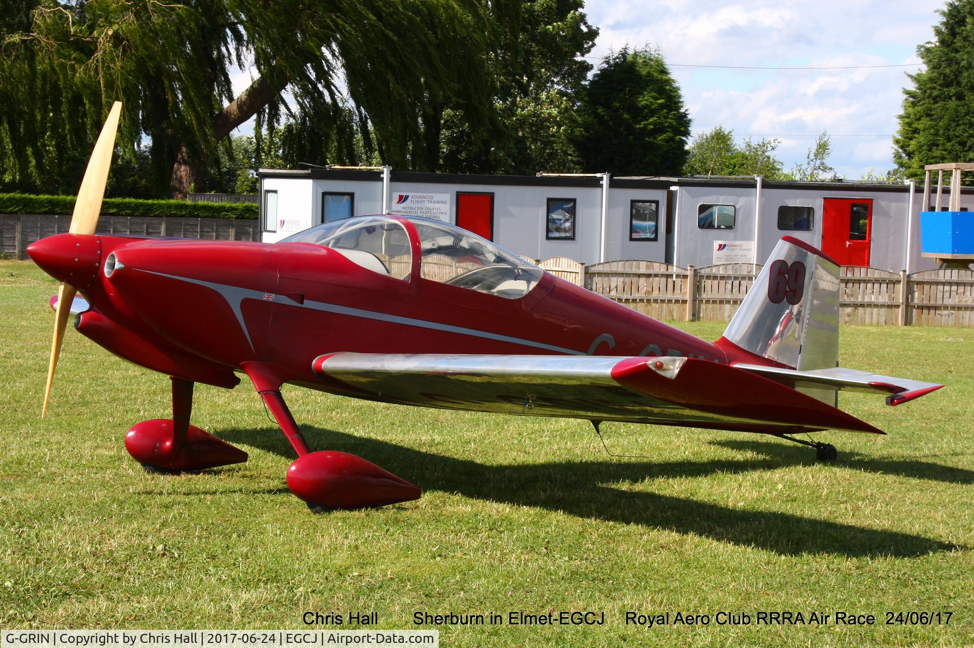 G-GRIN, 1999 Vans RV-6 C/N PFA 181-12409, Royal Aero Club RRRA Air Race