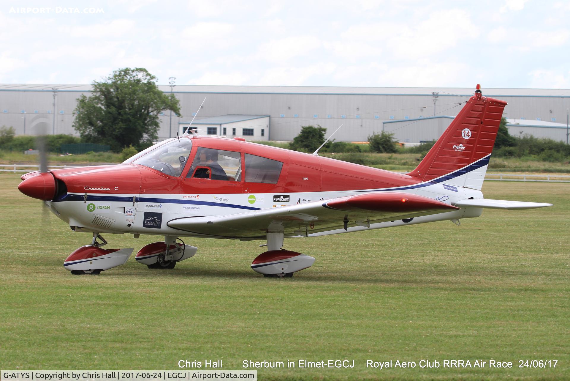 G-ATYS, 1966 Piper PA-28-180 Cherokee C/N 28-3296, Royal Aero Club RRRA Air Race