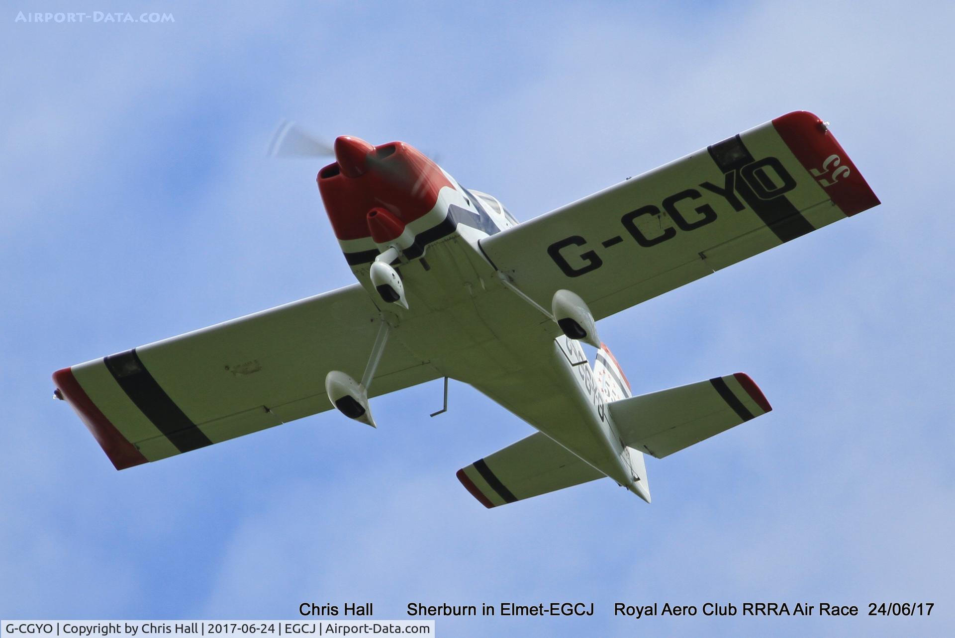 G-CGYO, 2005 Vans RV-6A C/N 24704, Royal Aero Club RRRA Air Race