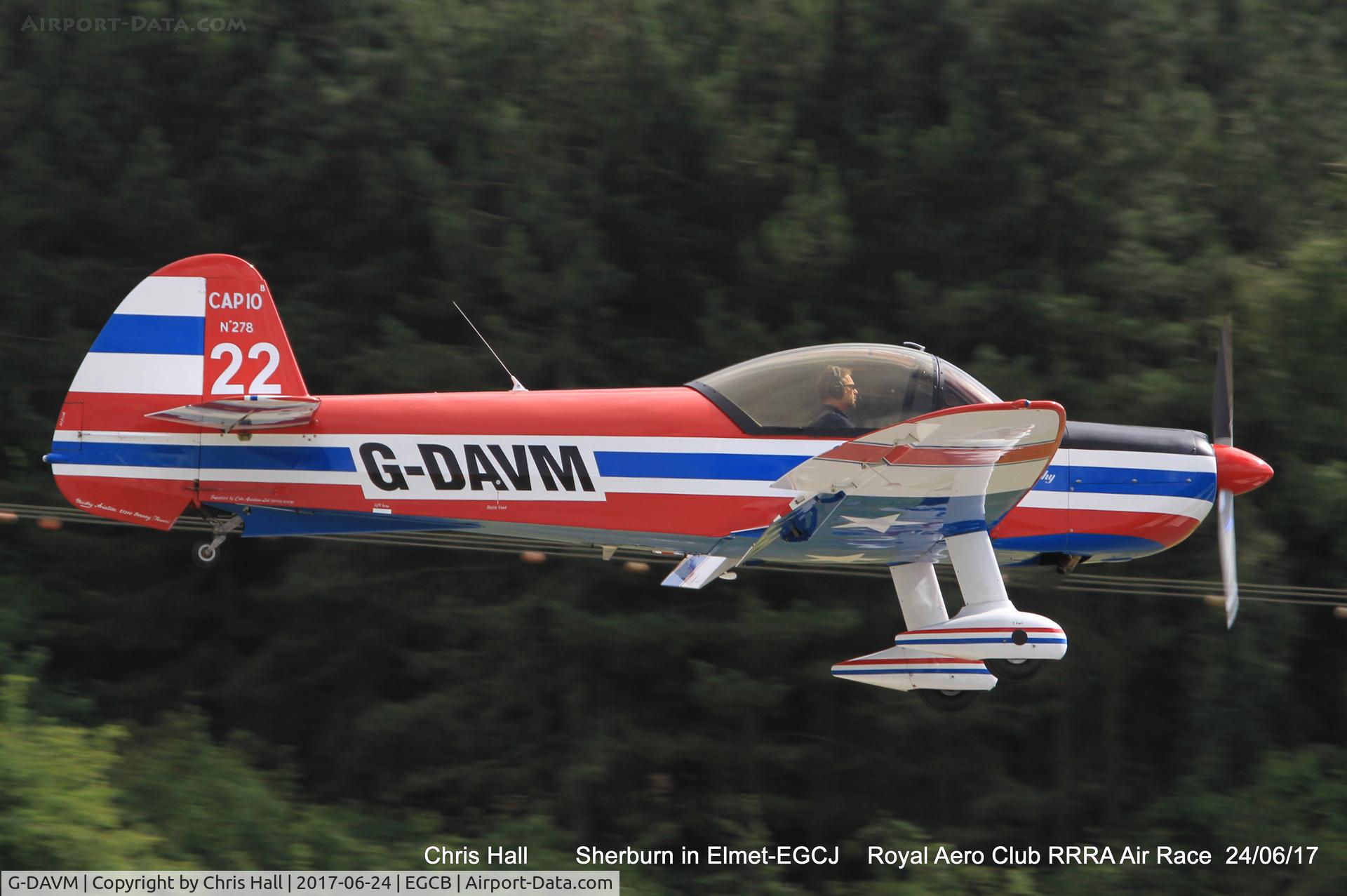 G-DAVM, 1998 Mudry CAP-10B C/N 278, Royal Aero Club RRRA Air Race