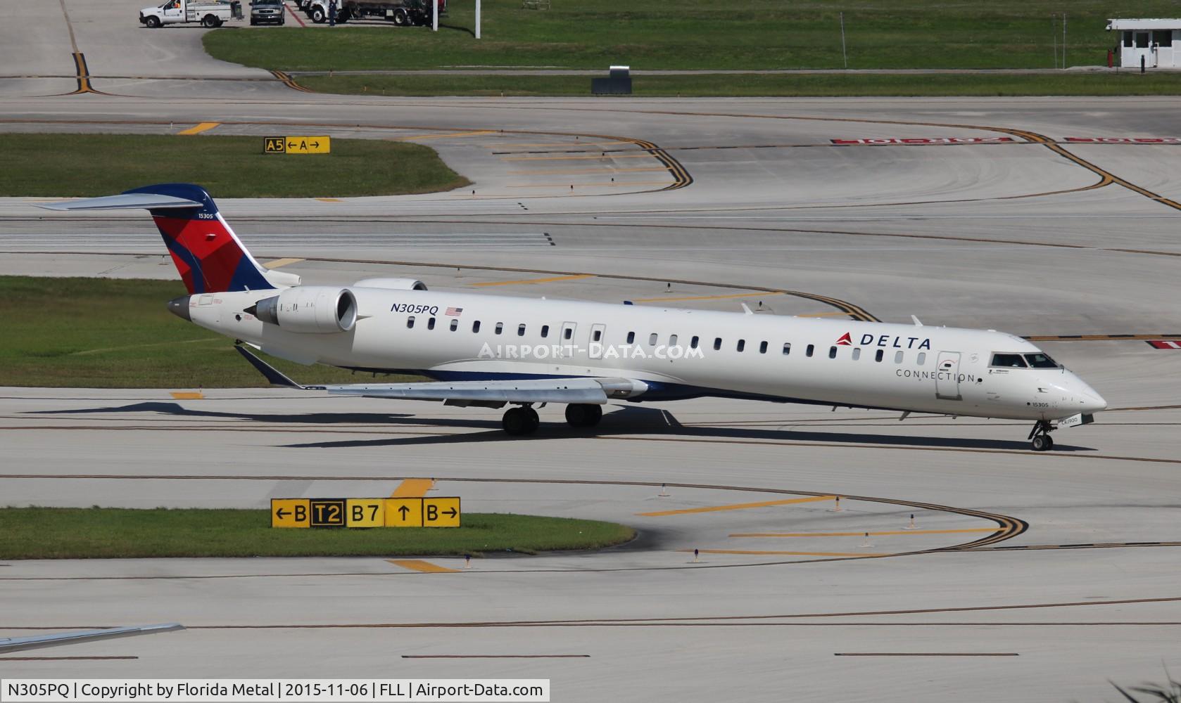 N305PQ, 2014 Bombardier CRJ-900LR (CL-600-2D24) C/N 15305, Delta Connection