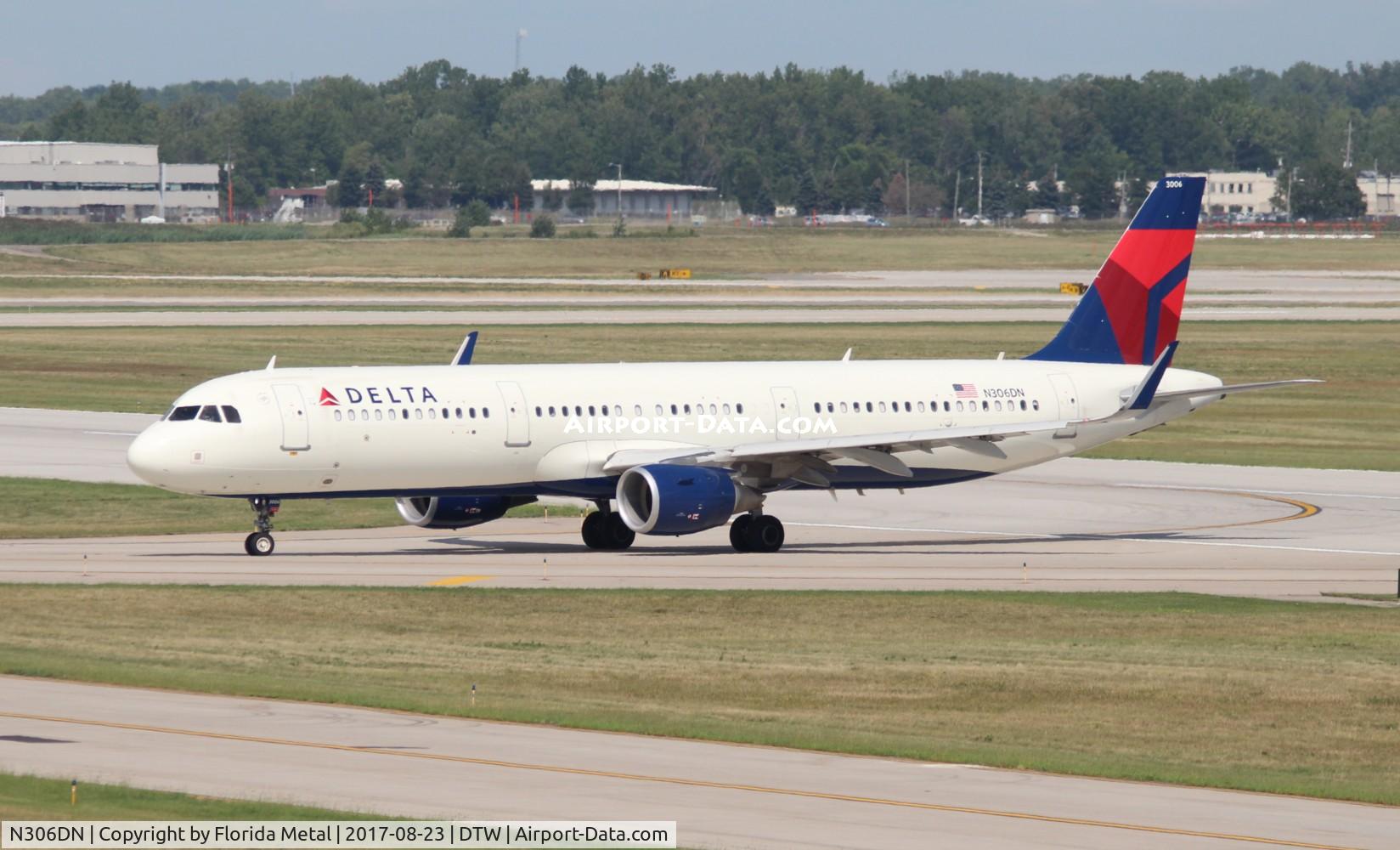 N306DN, 2016 Airbus A321-211 C/N 7165, Delta