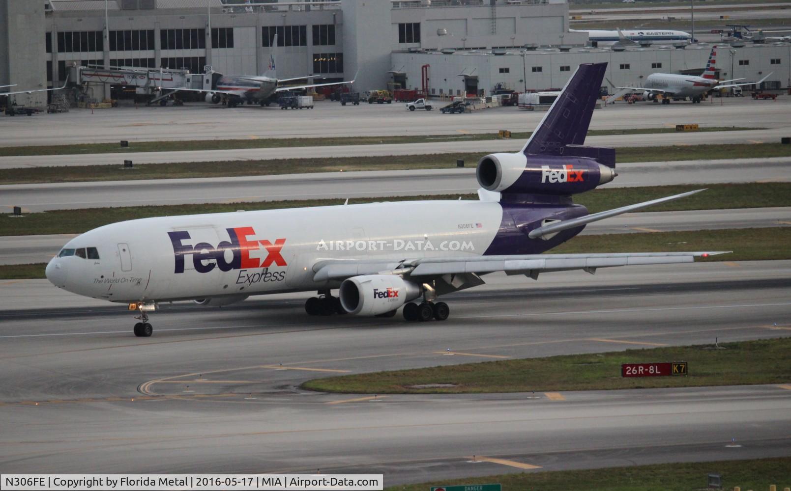 N306FE, 1985 McDonnell Douglas MD-10-30F C/N 48287, Fed Ex MD-10-30F